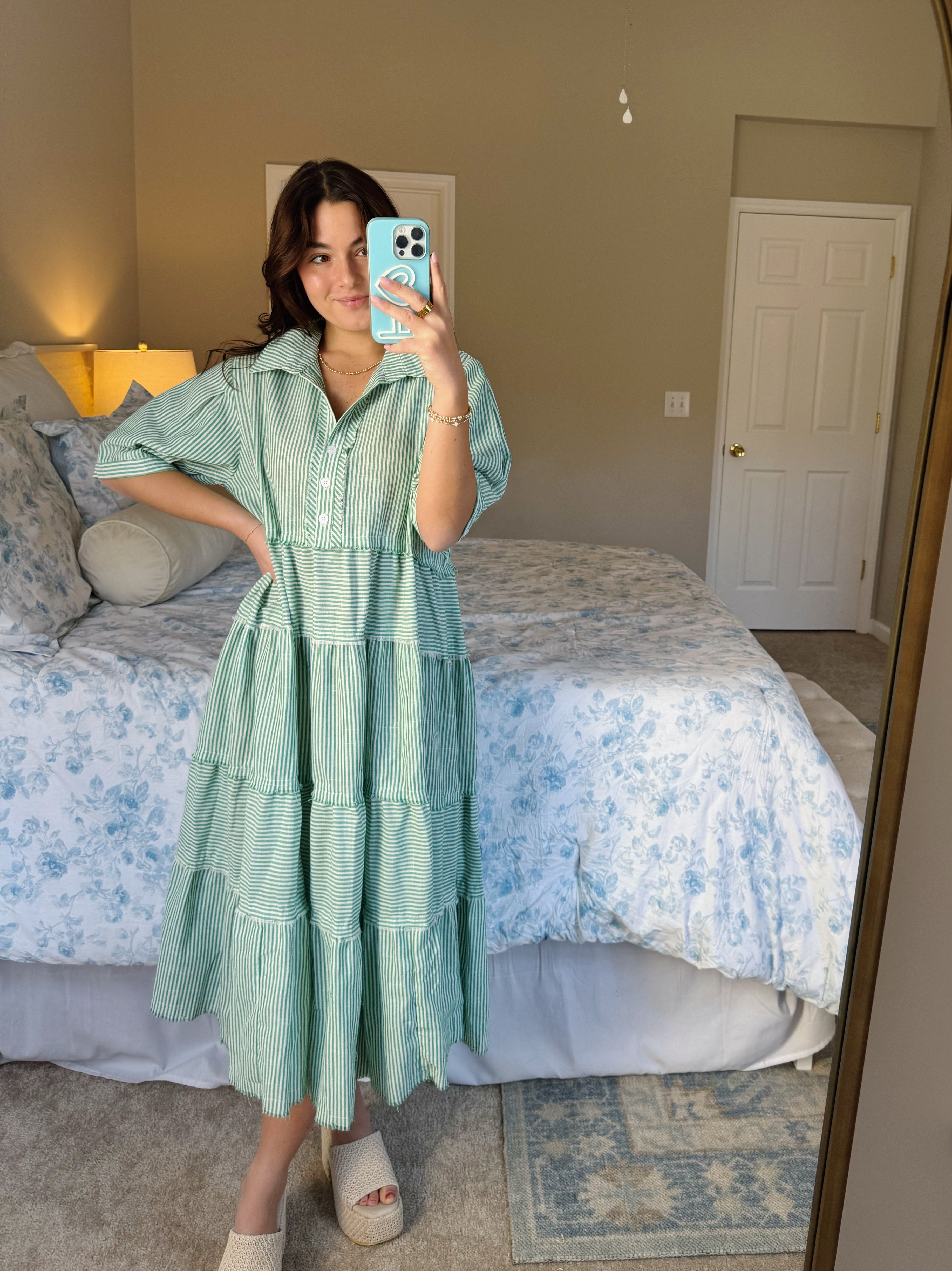 Favorite Melody Maxi Dress - Green