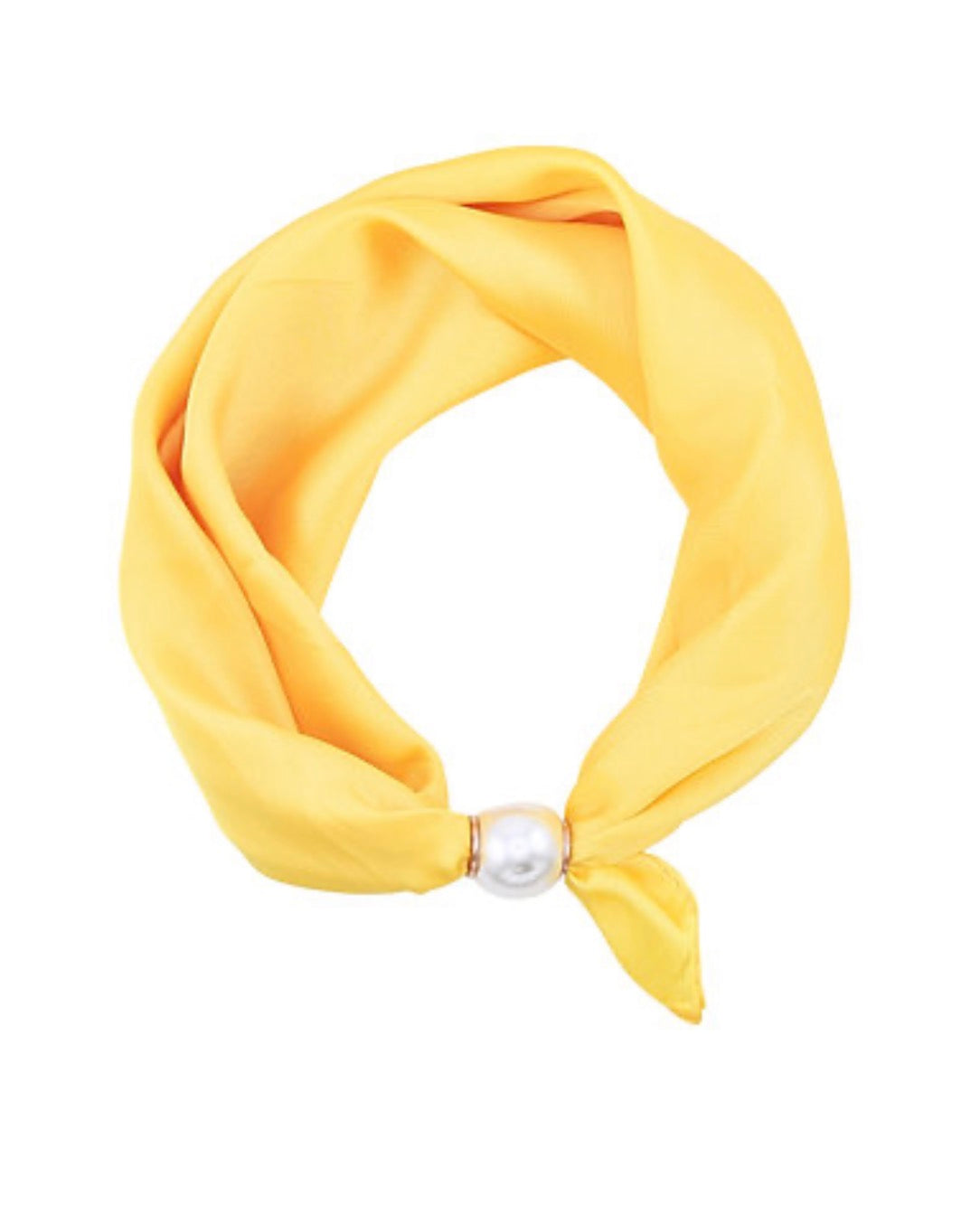 Silky Pearl Magnetic Scarf Necklace (5 colors)