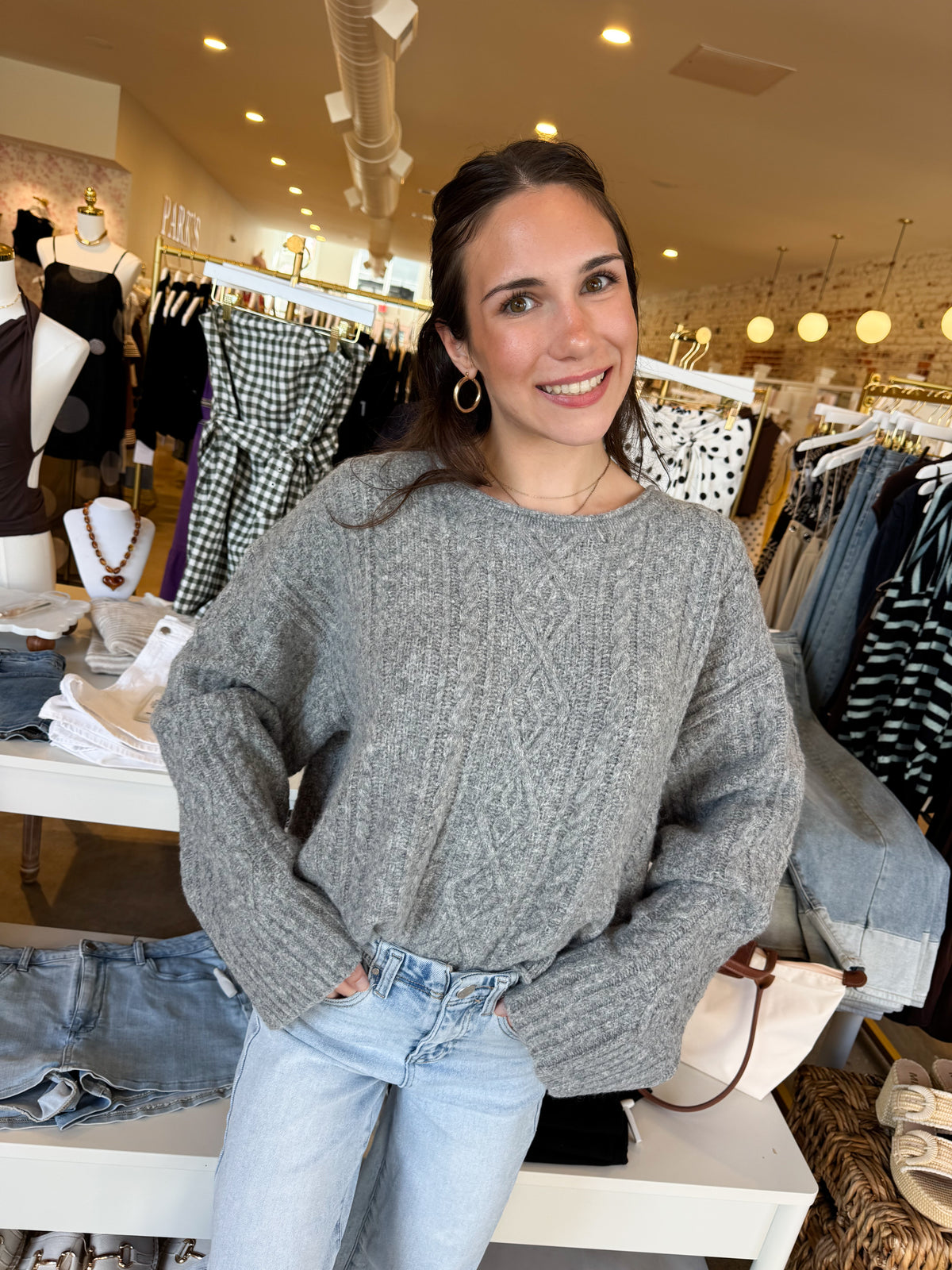 Tobie Sweater - Grey