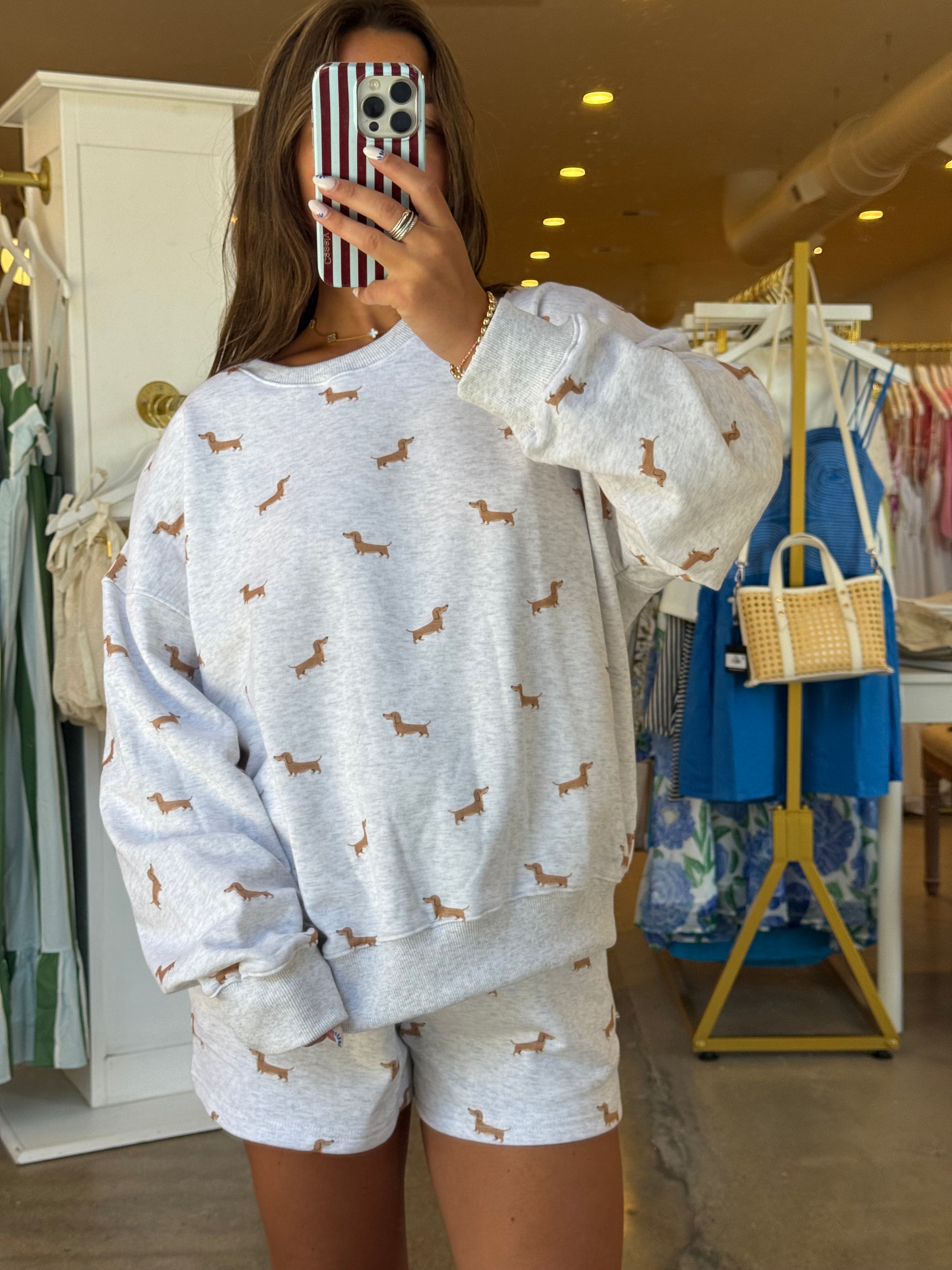Tini Weenies Sweatshirt - Grey