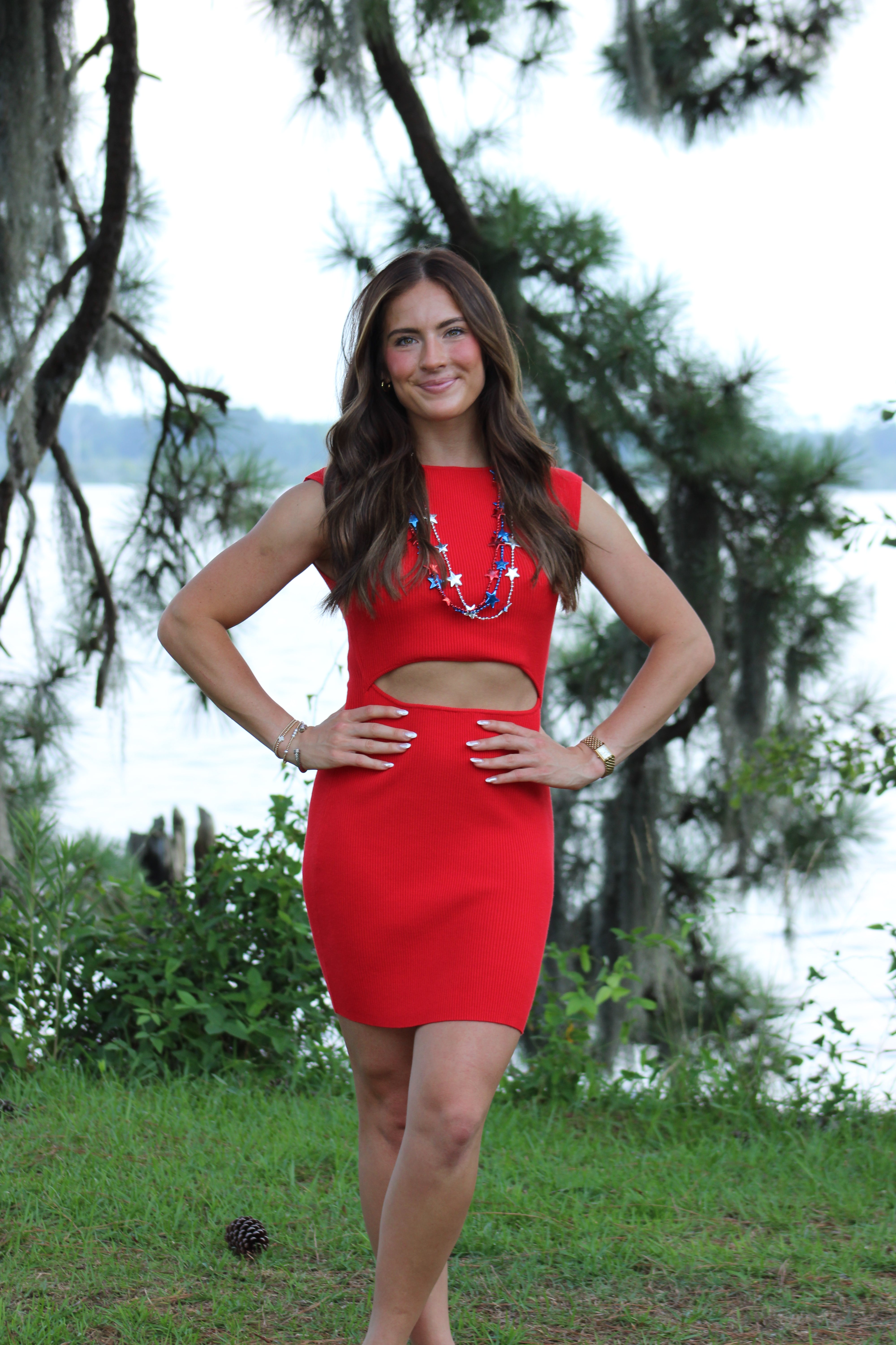 Drop The Game Mini Dress - Red