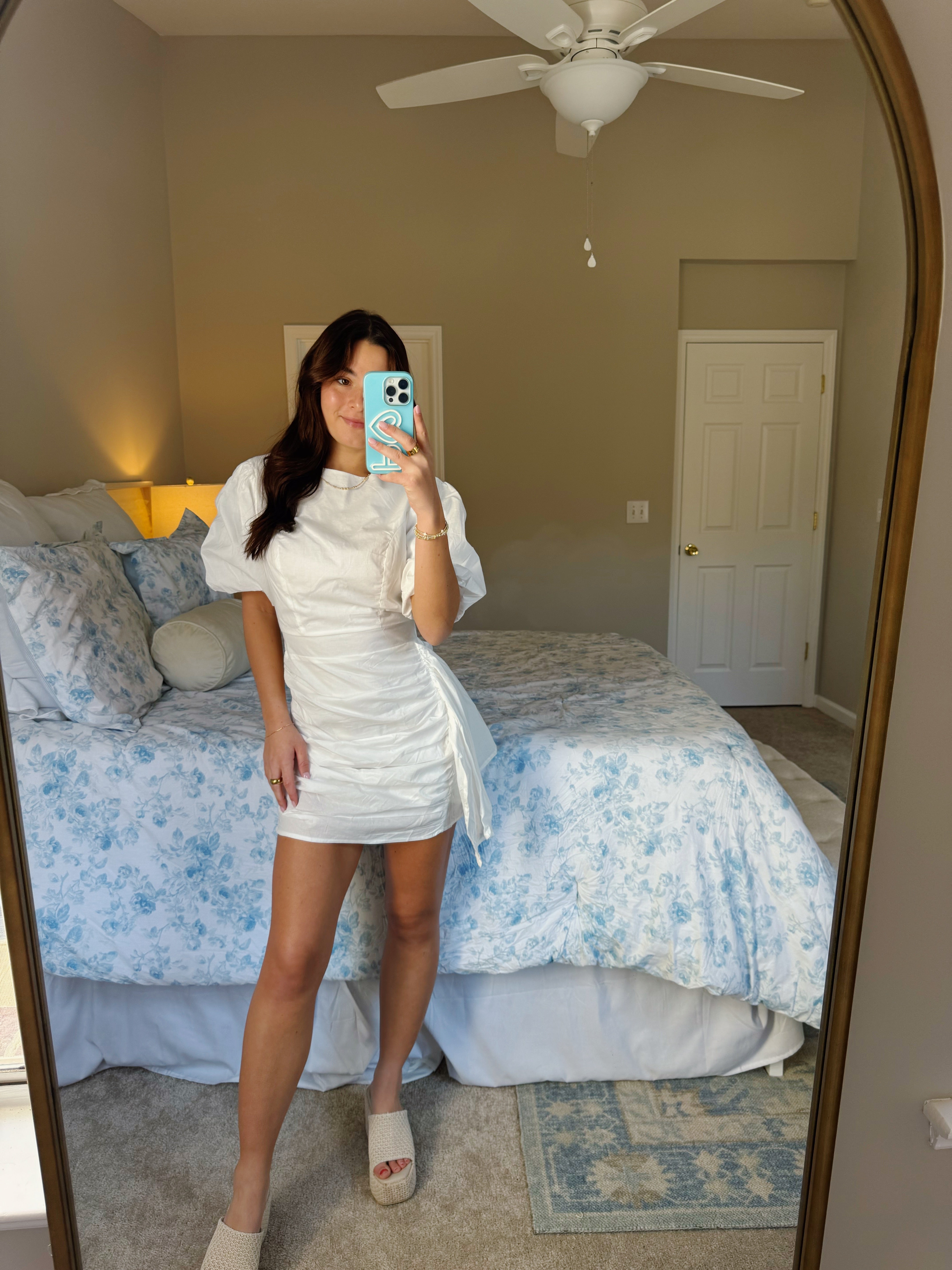 Olivia Mini Dress - Off White