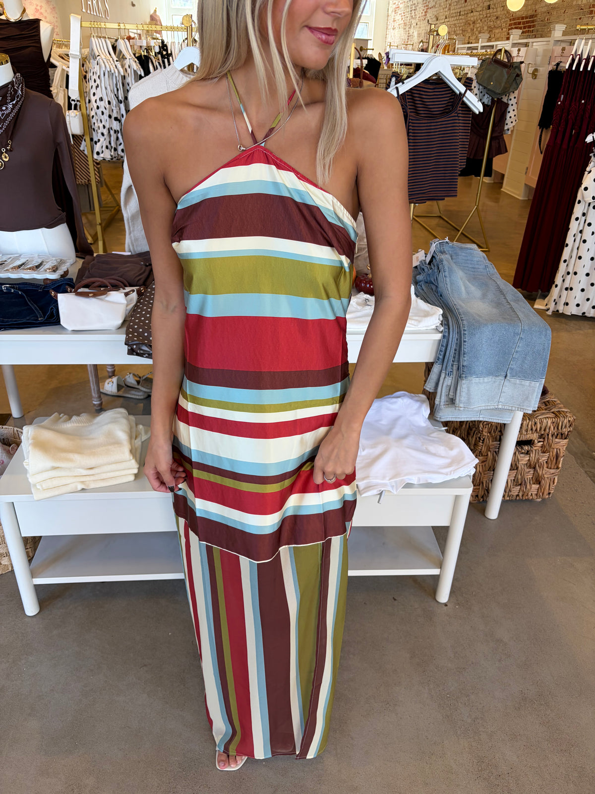 Fallon Maxi Dress - Multi