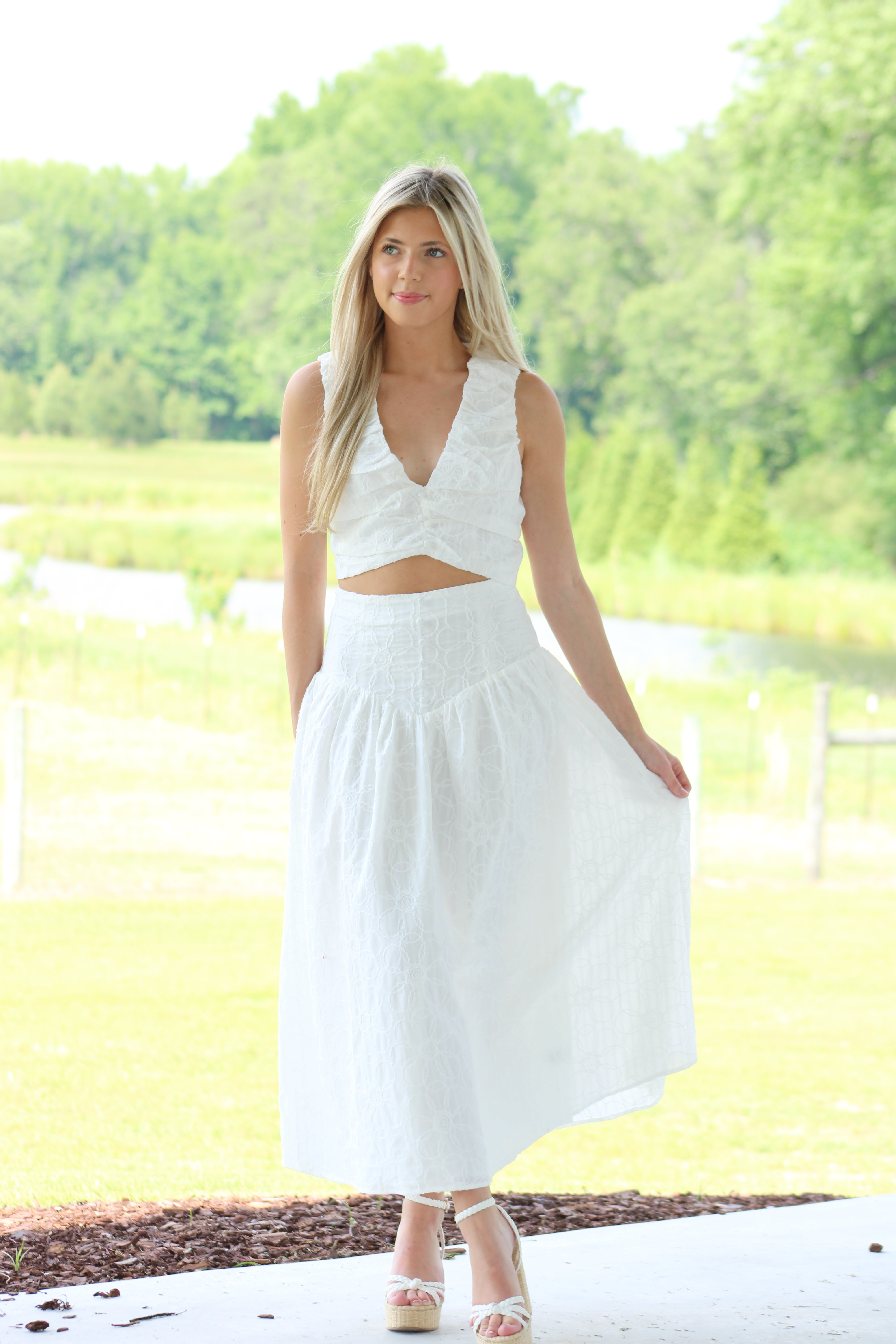Oak Island Set - White Floral