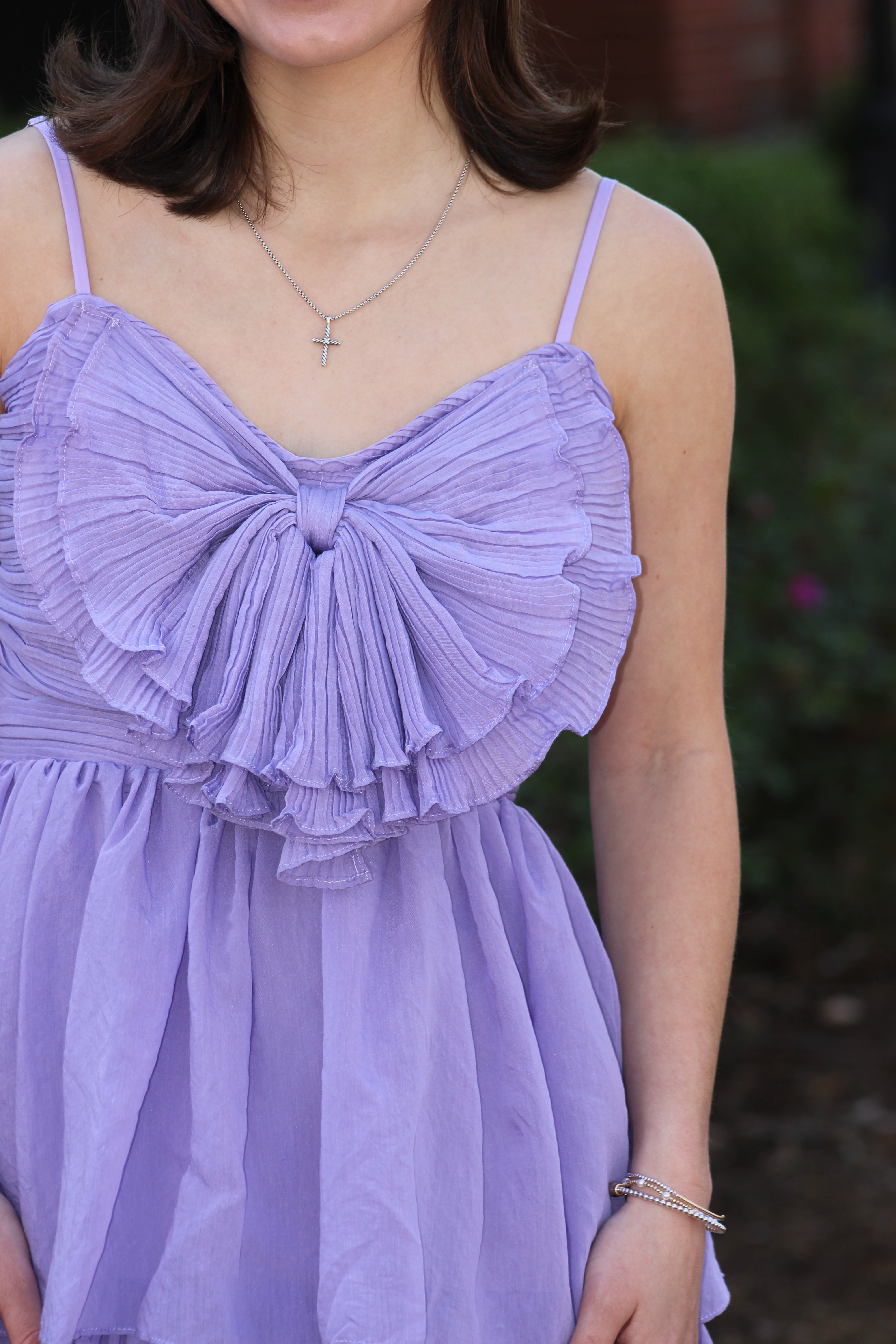Lavender Haze Maxi Tiered Dress - Lilac