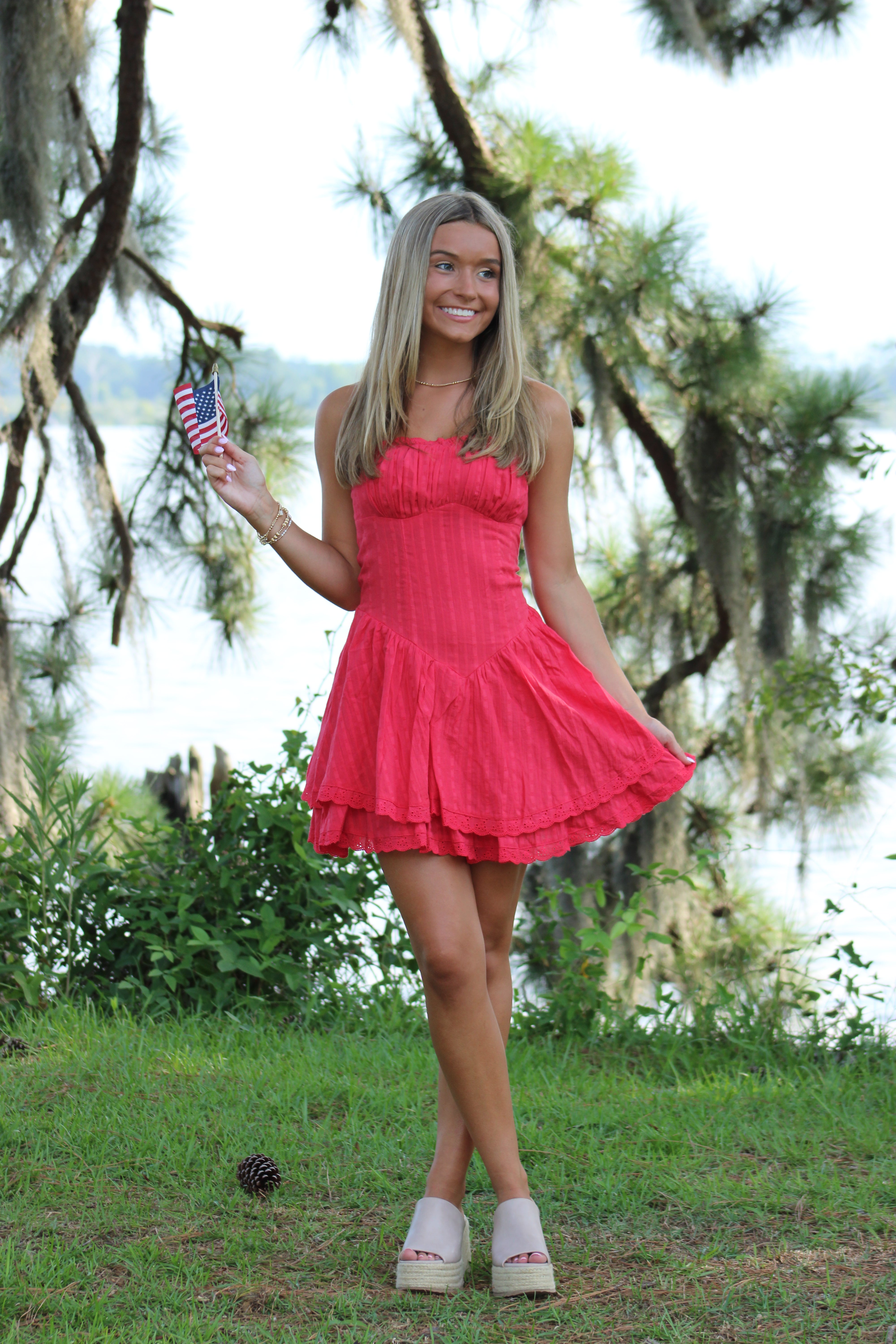 Get It Right Mini Dress - Red
