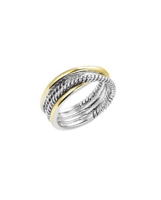 Simple Stackable Wire Ring