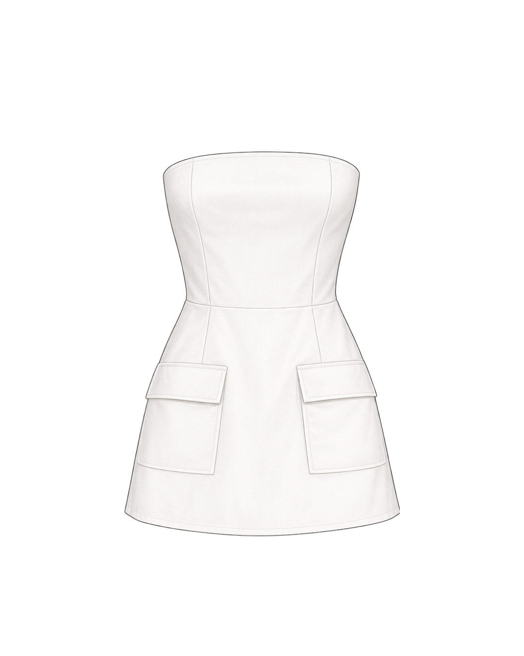 Isn’t She Lovely Mini Dress - White