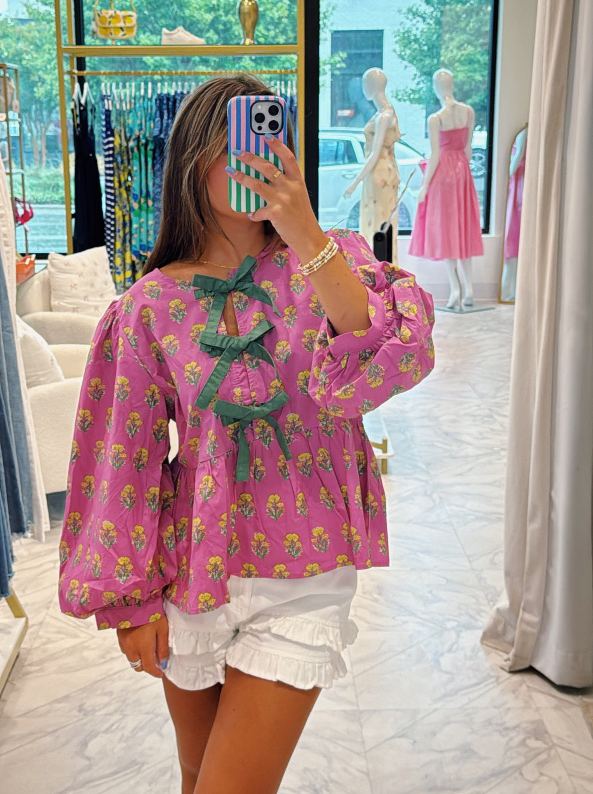 Remi Top - Fuchsia