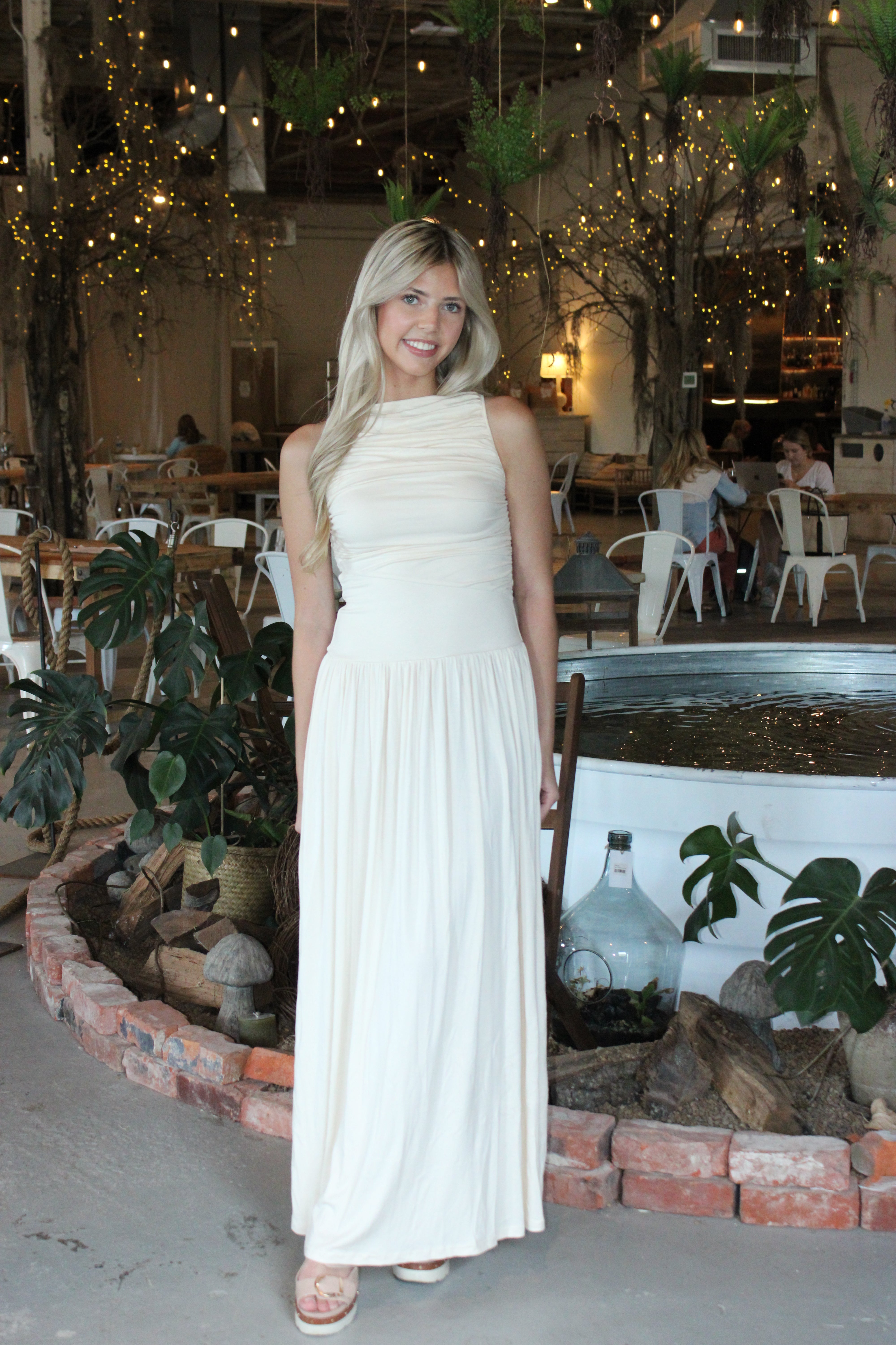 A Love Like Ours Maxi Dress - Cream