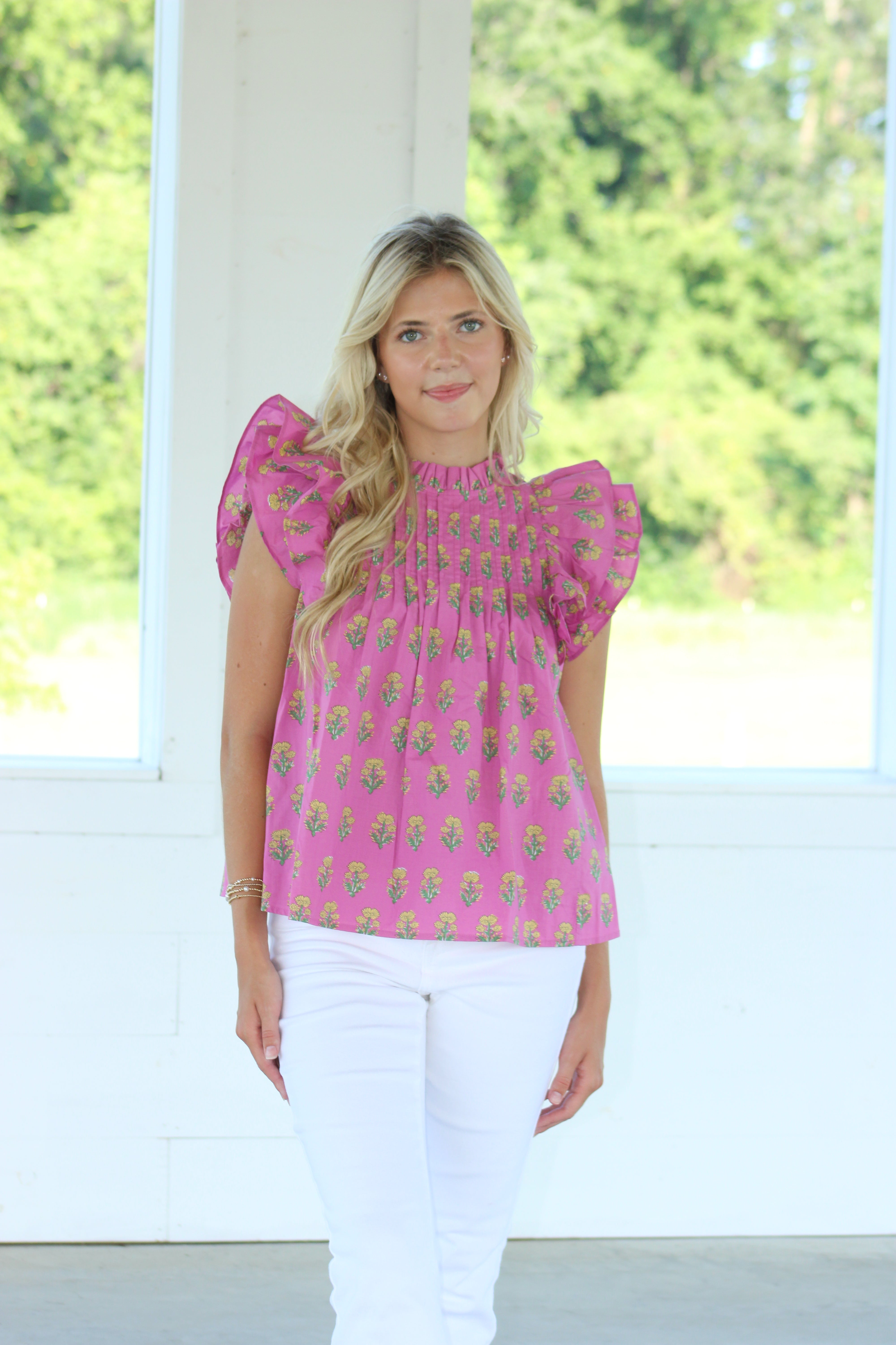 Lilly Top - Pink