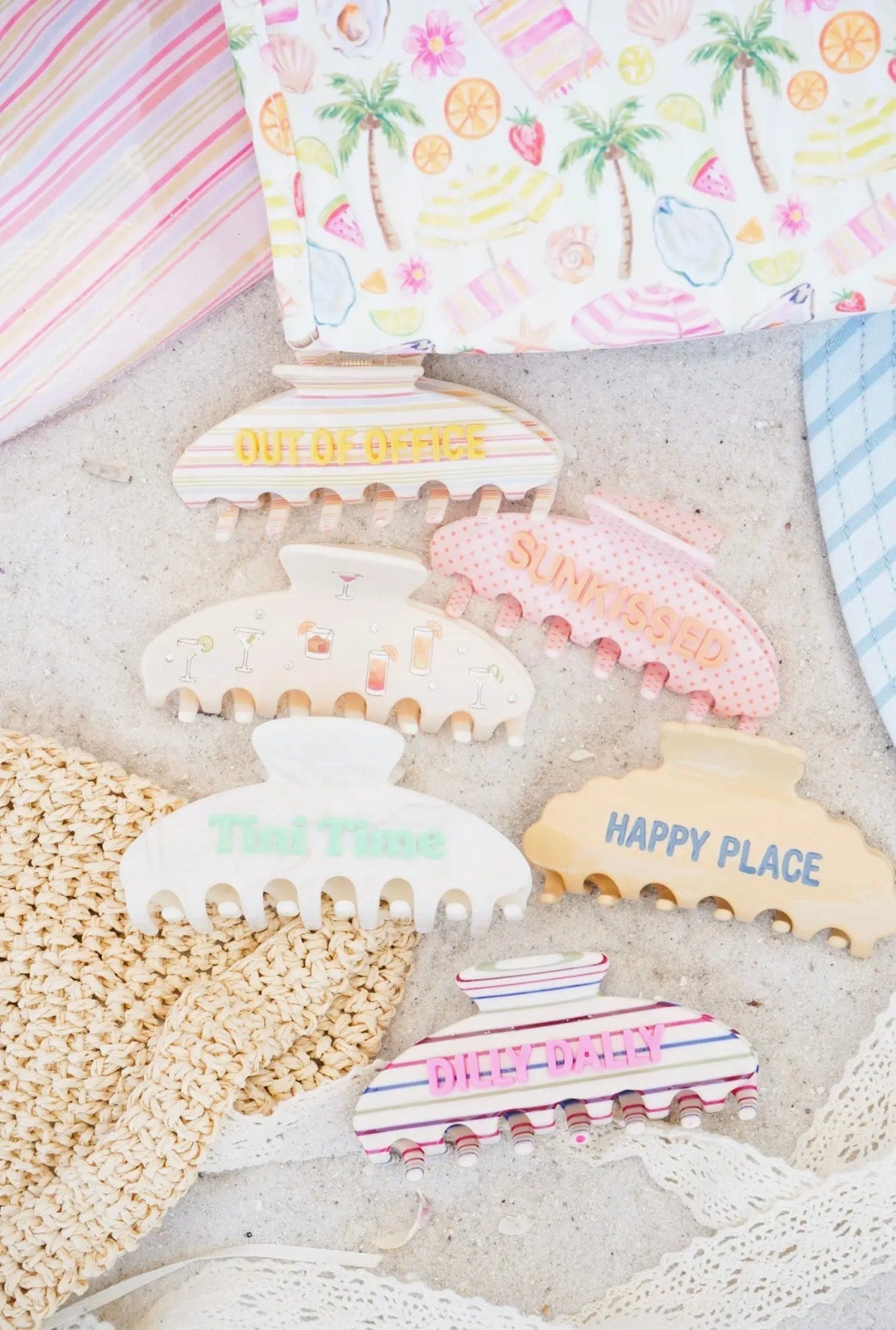 Beach Hair Clips