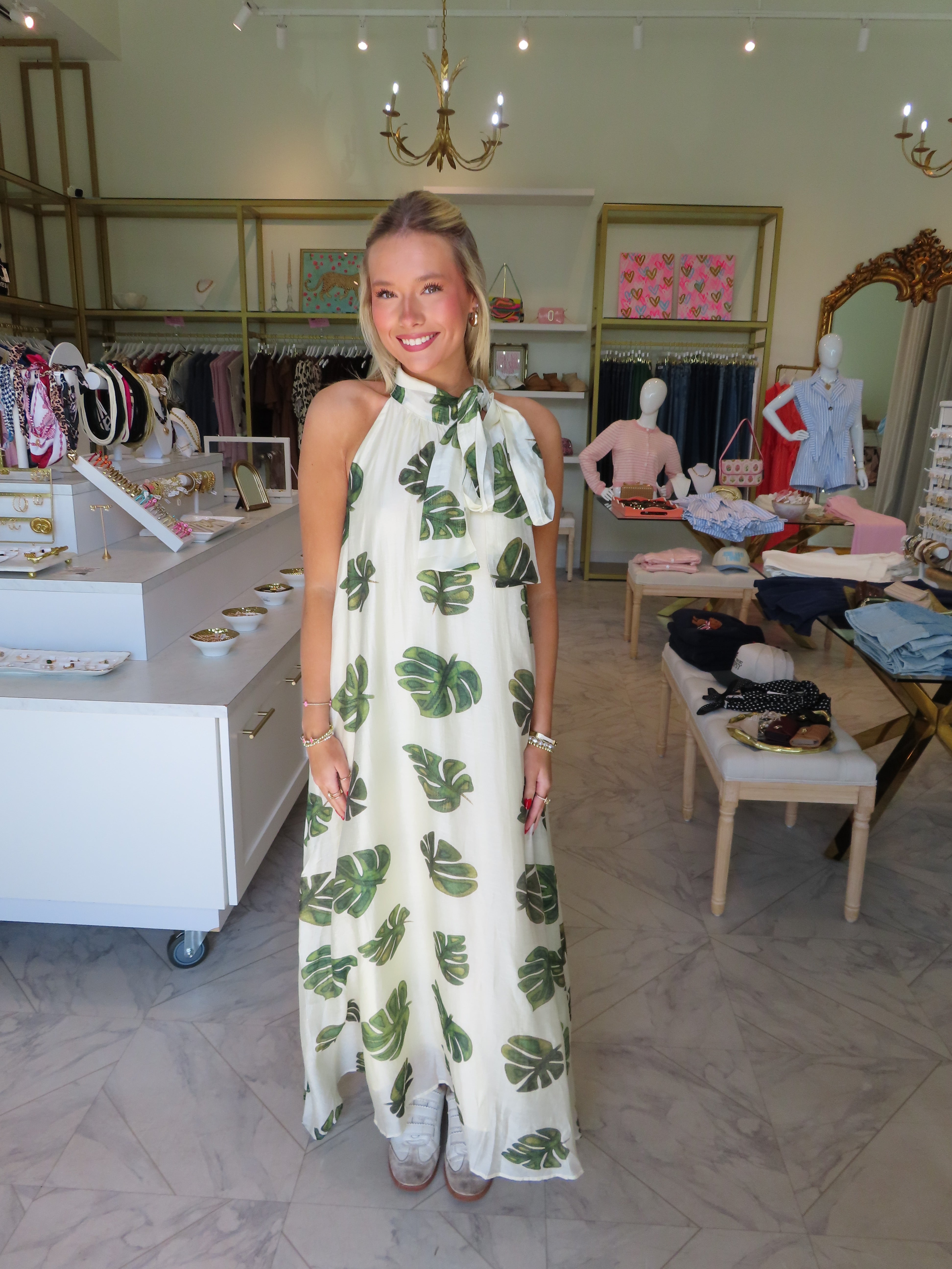 Virgin Islands Maxi Dress - Ivory