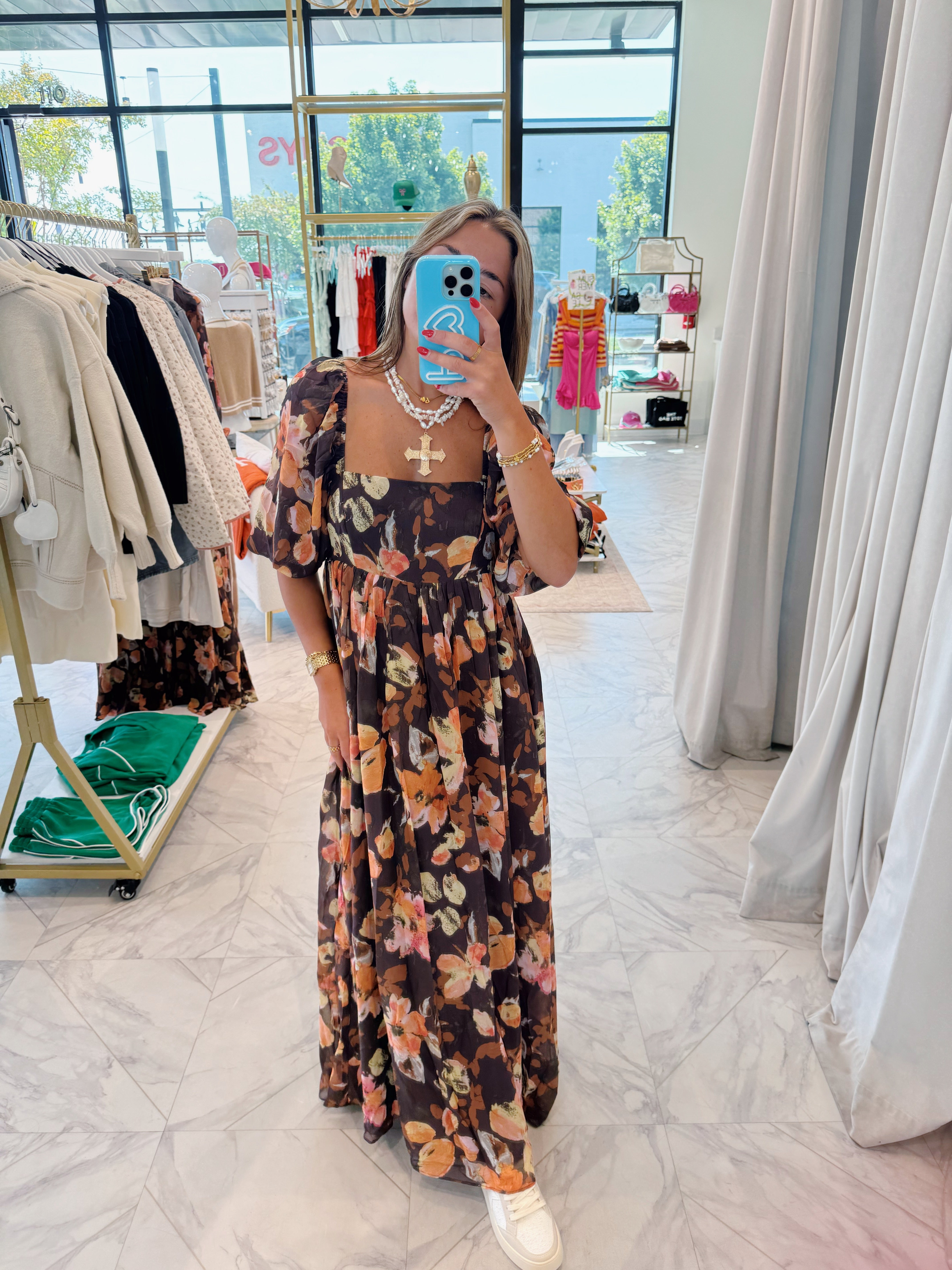 Perfect Day Maxi Dress - Brown