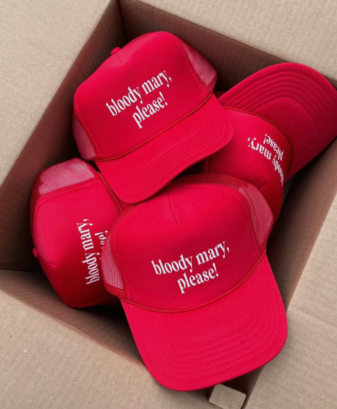 Bloody Mary, Please Trucker Hat