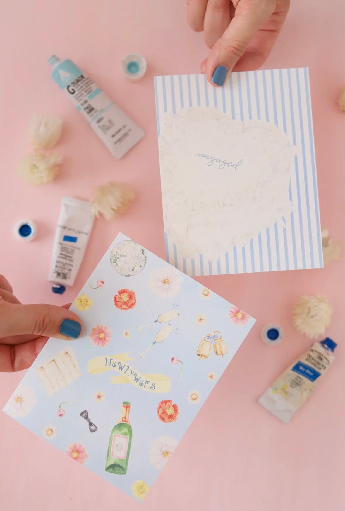 Newlyweds Wedding Greeting Card