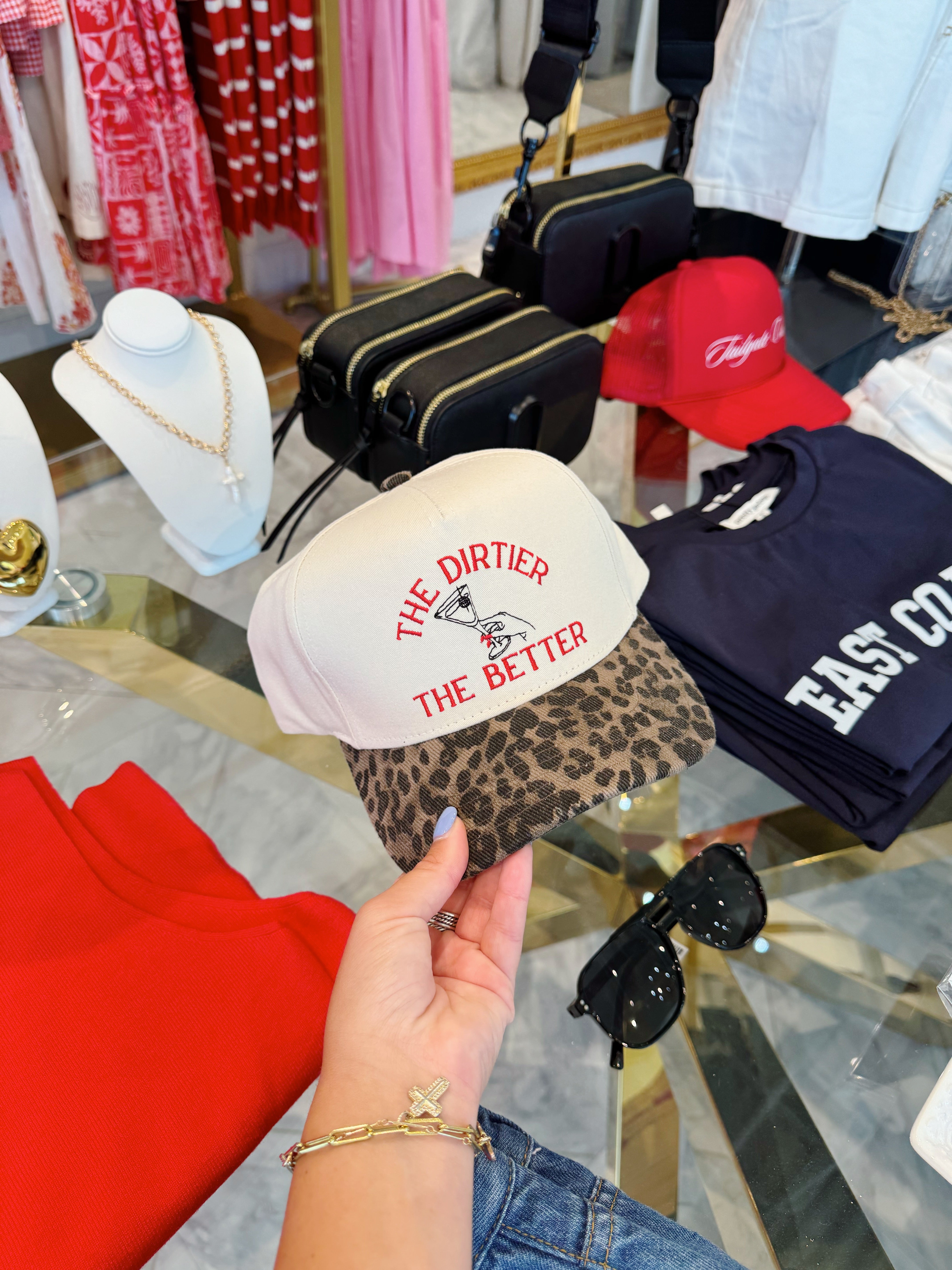 The Dirtier The Better Hat - Leopard