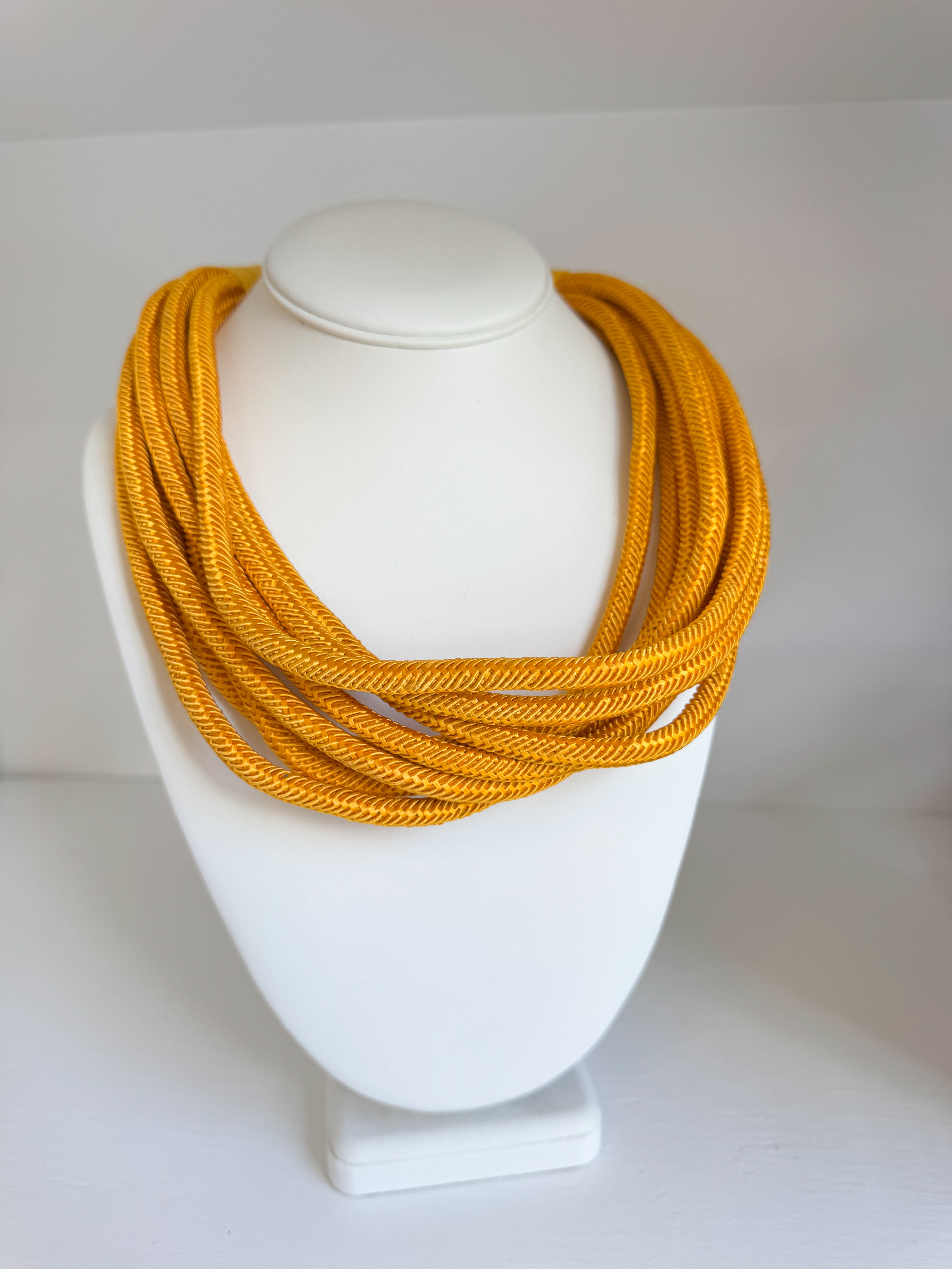 Gold Slub Necklace