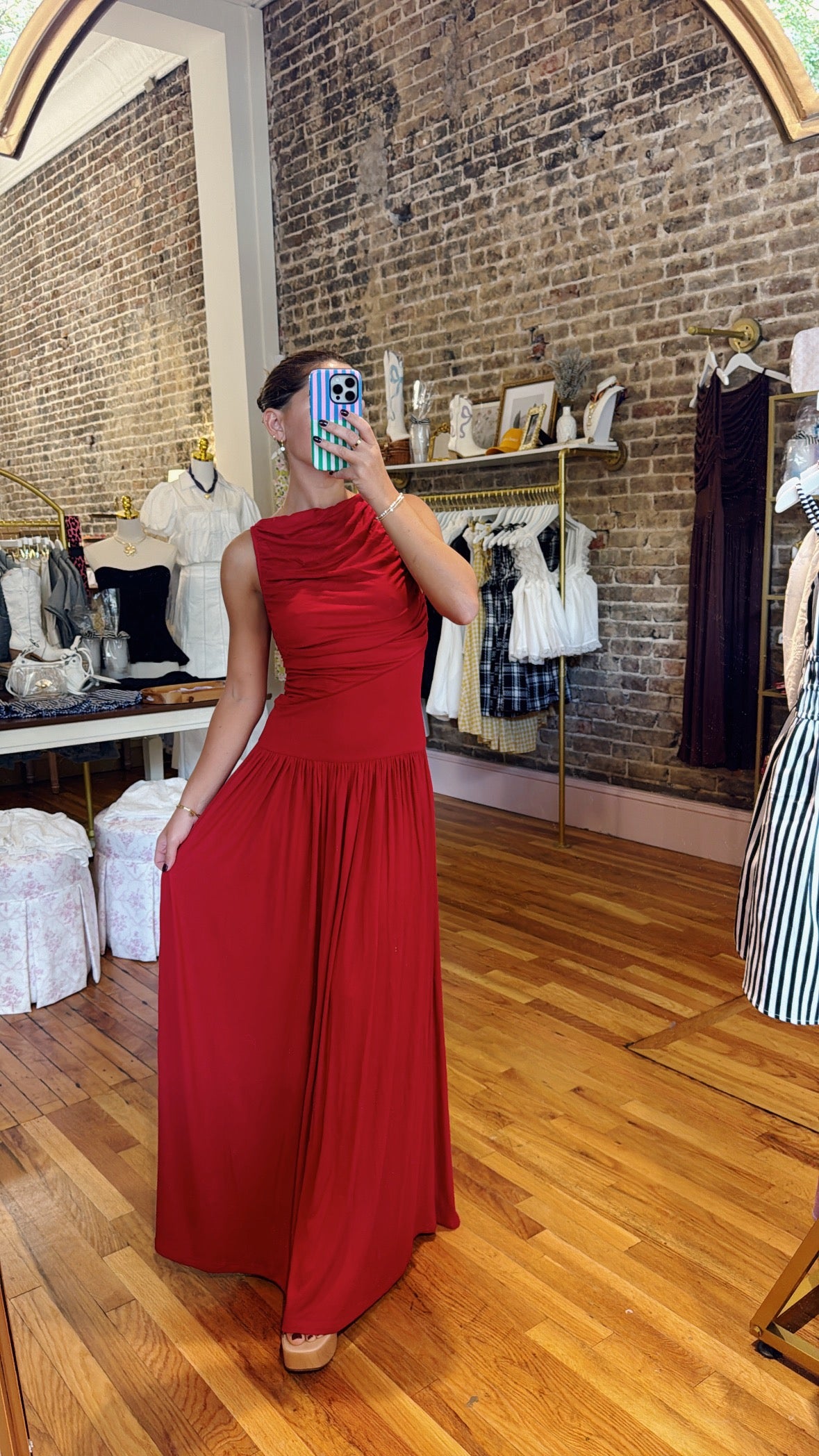 A Love Like Ours Maxi Dress - Red
