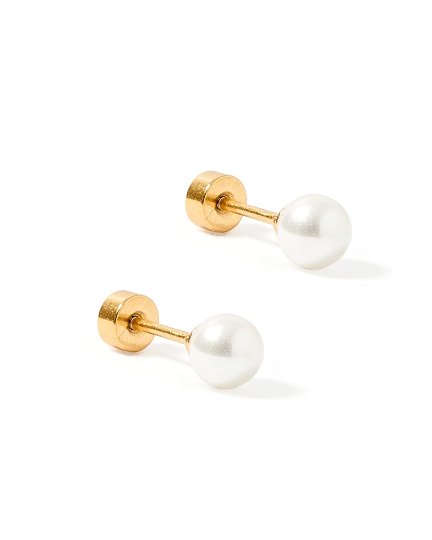 Payton Pearl Stud Earrings - 5mm