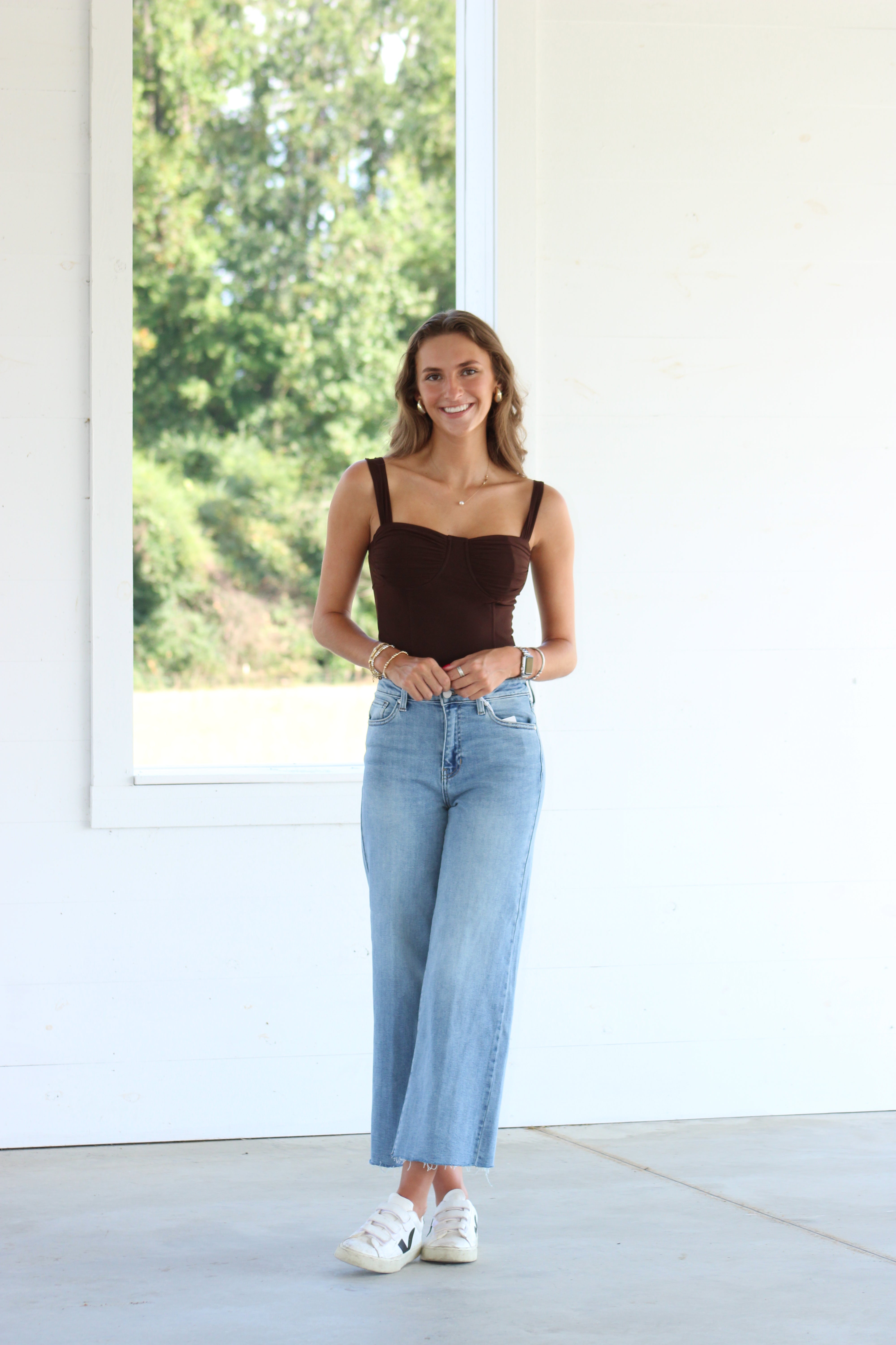 Sofie Slim Wide Leg Denim