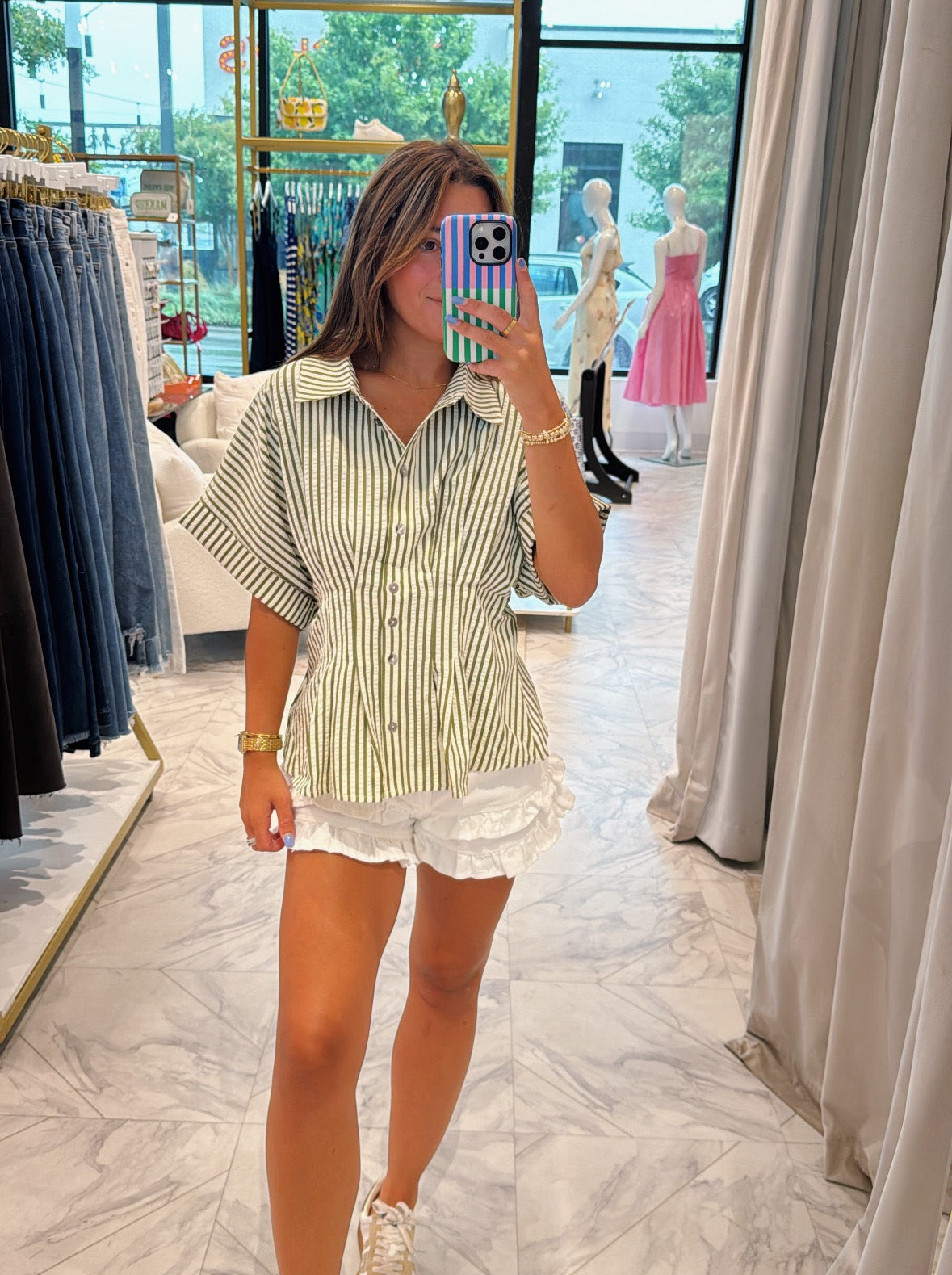 Dirty Martini Top - Olive