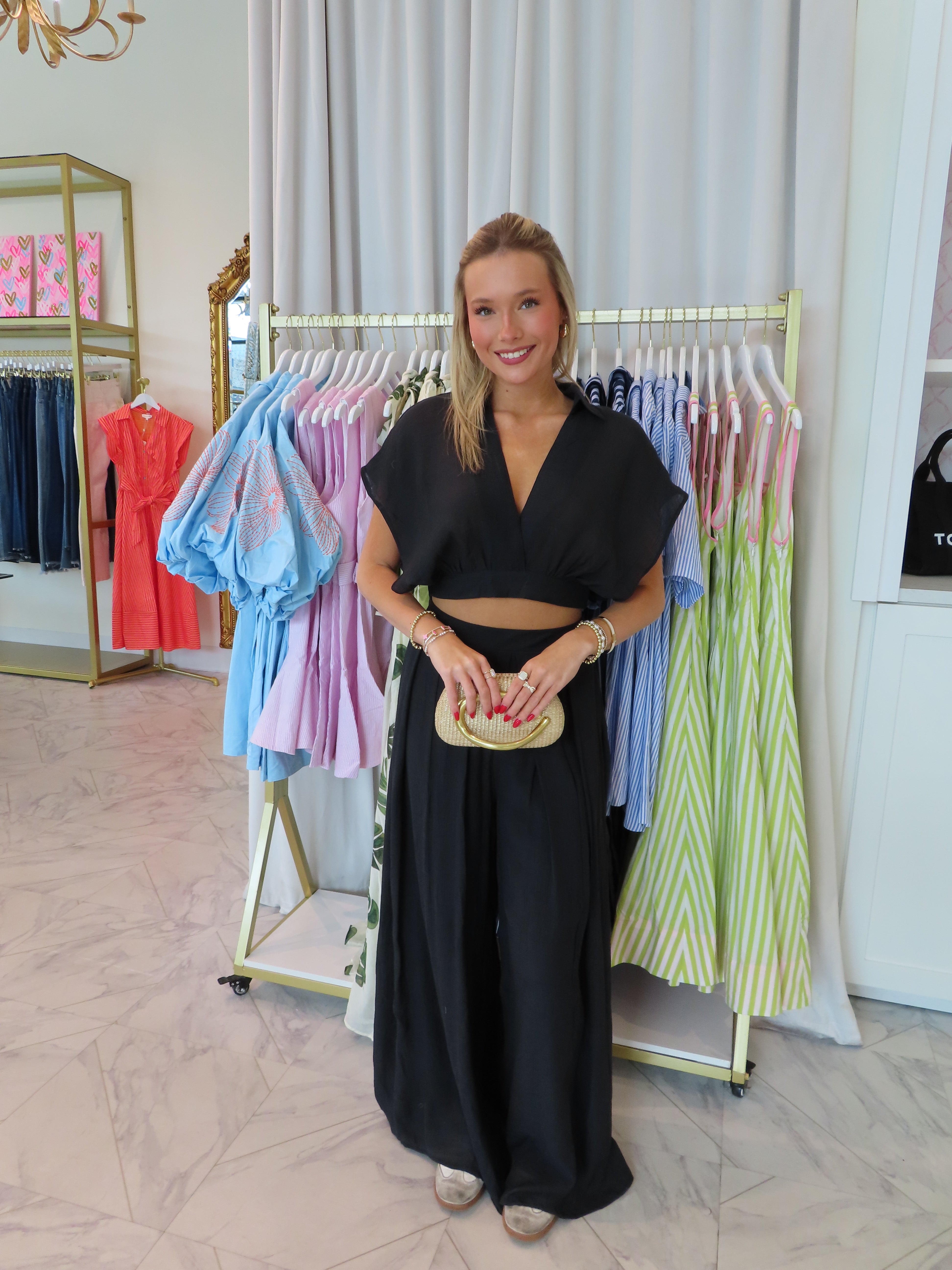 White Sand Beaches Set - Black