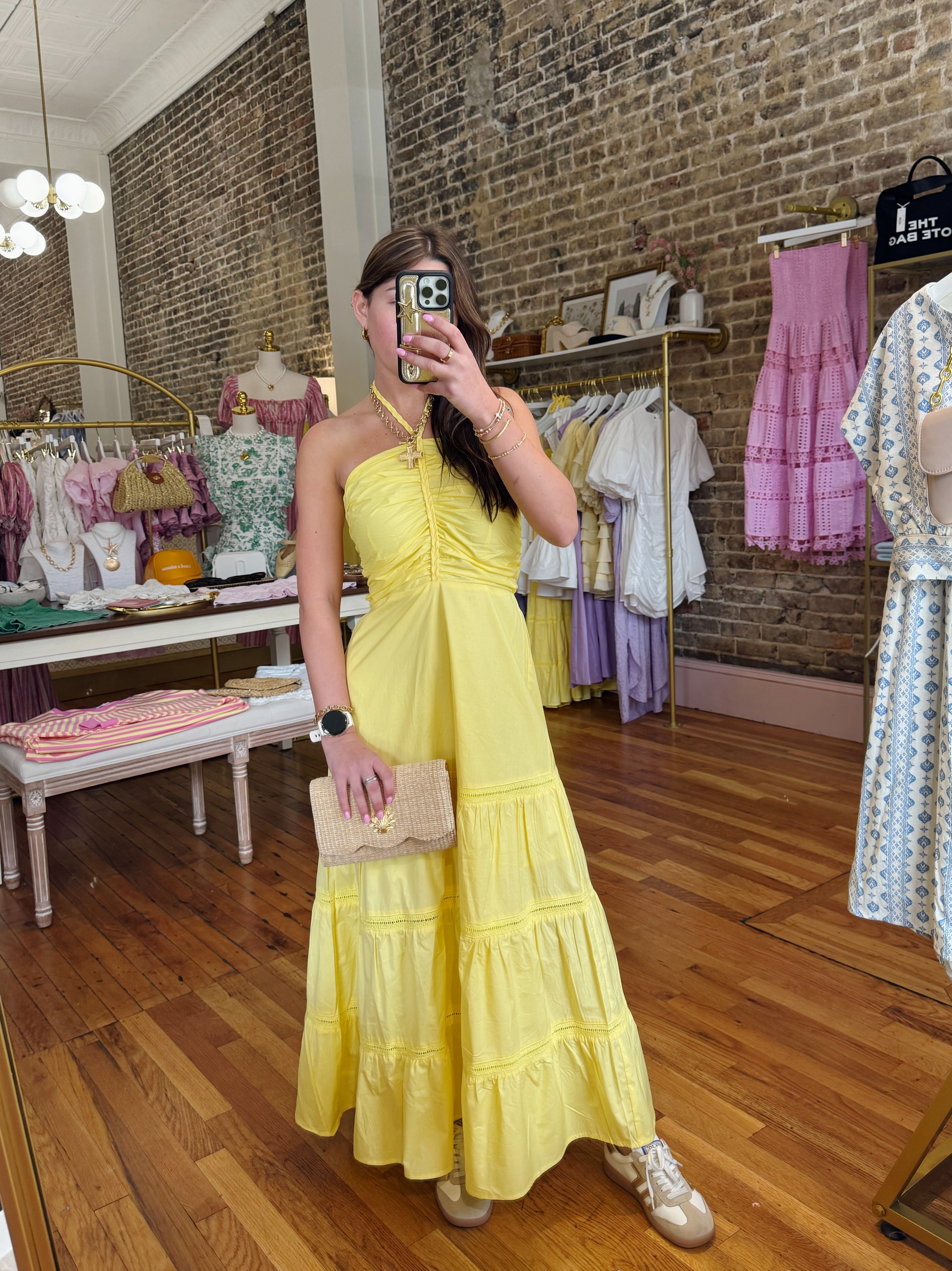 Sedona Maxi Dress - Sunshine Yellow