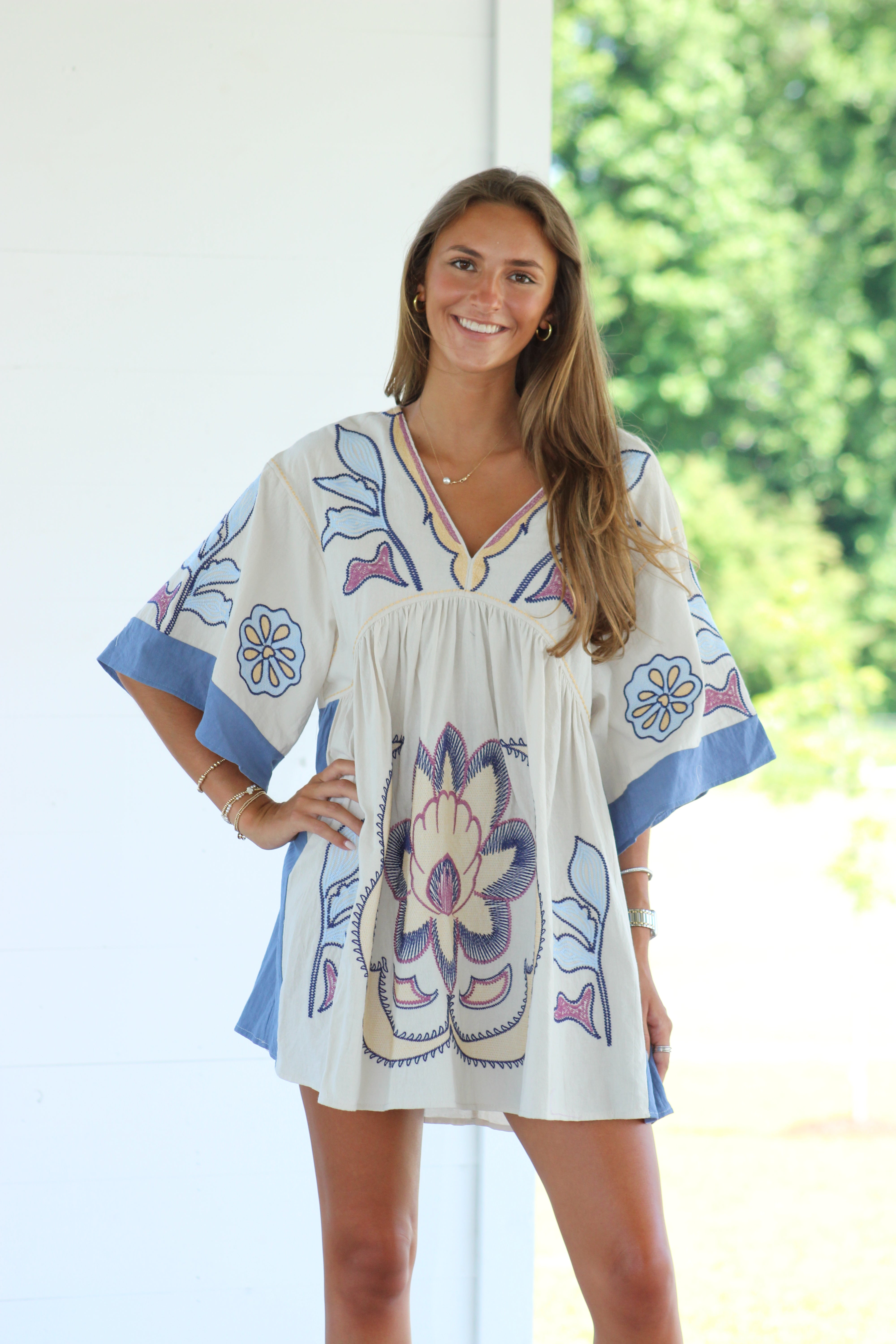 Glimmer Of Heaven Dress - Floral