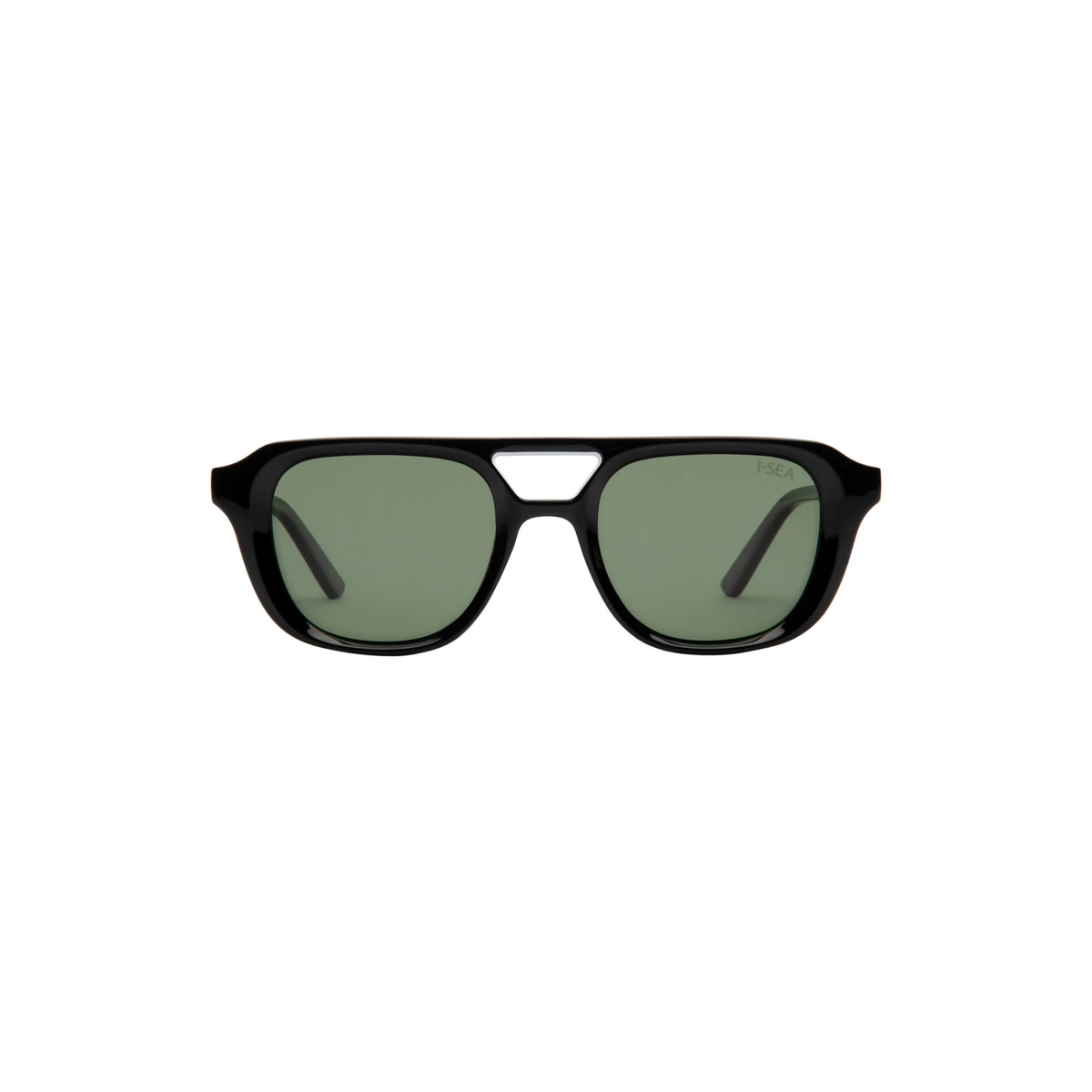 Ruby Sunglasses - Ink/ Green Polarized Lens