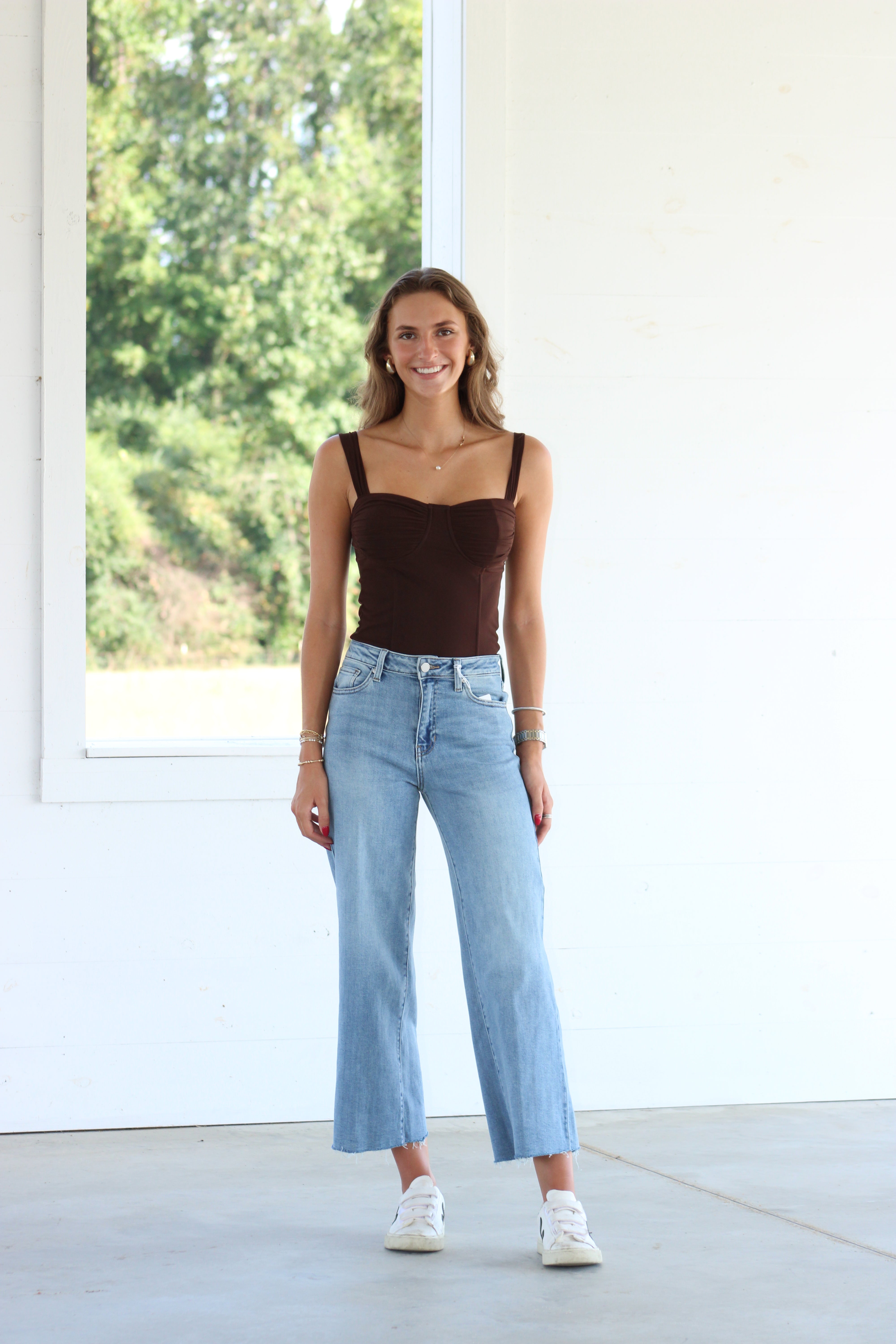 Sofie Slim Wide Leg Denim