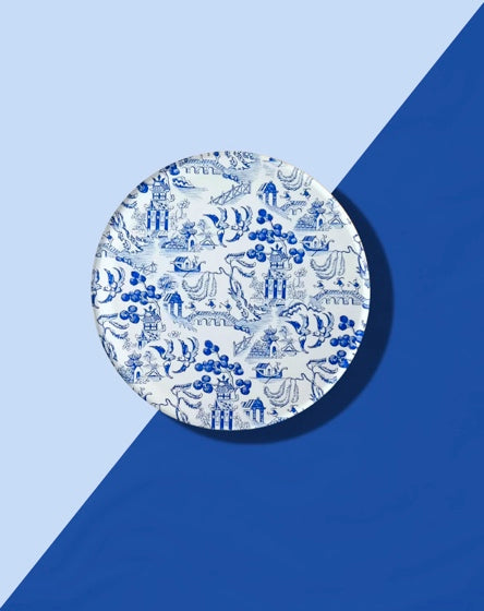 Chinoiserie Coasters (Set of 2)