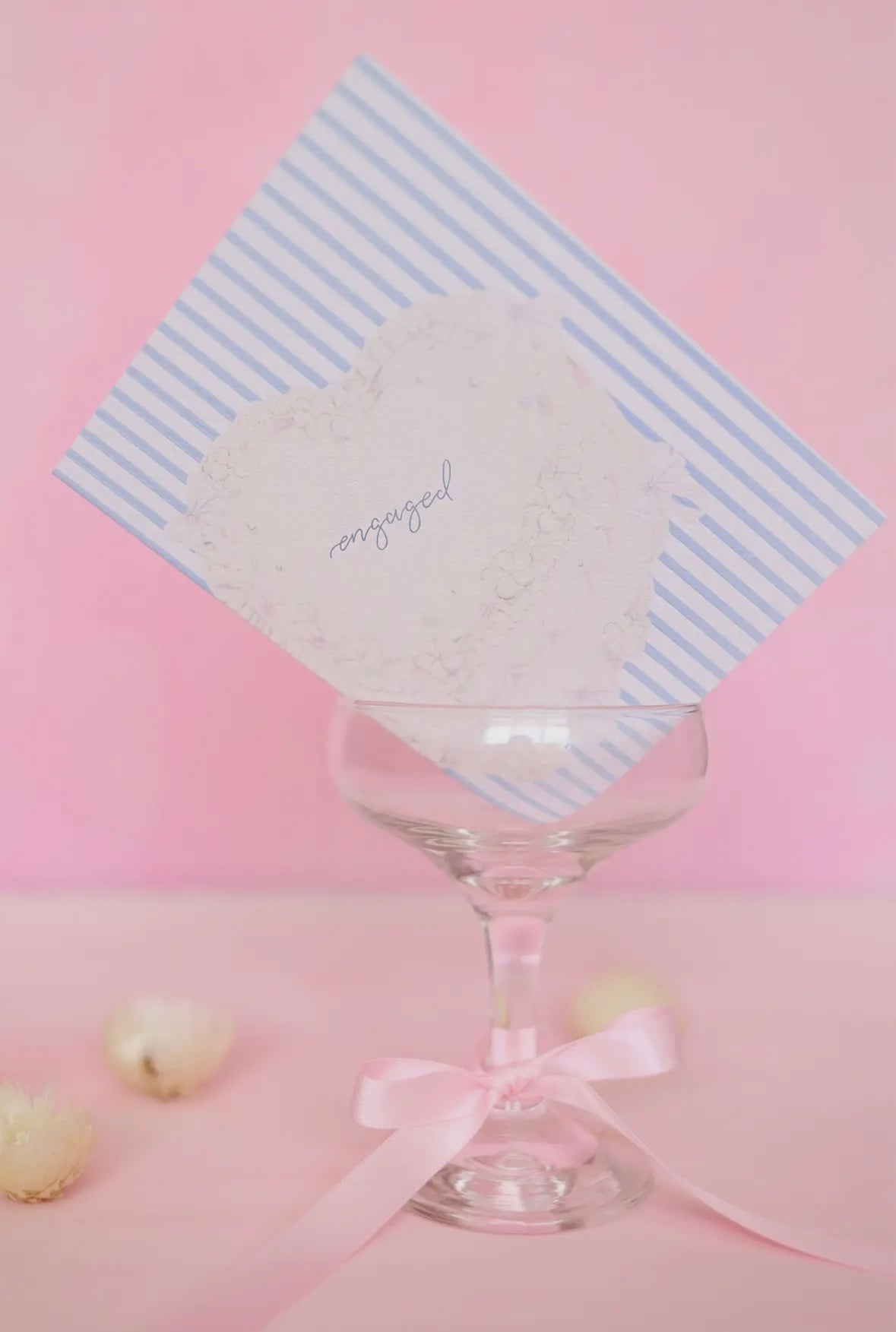 Engaged Cake Greeting Card