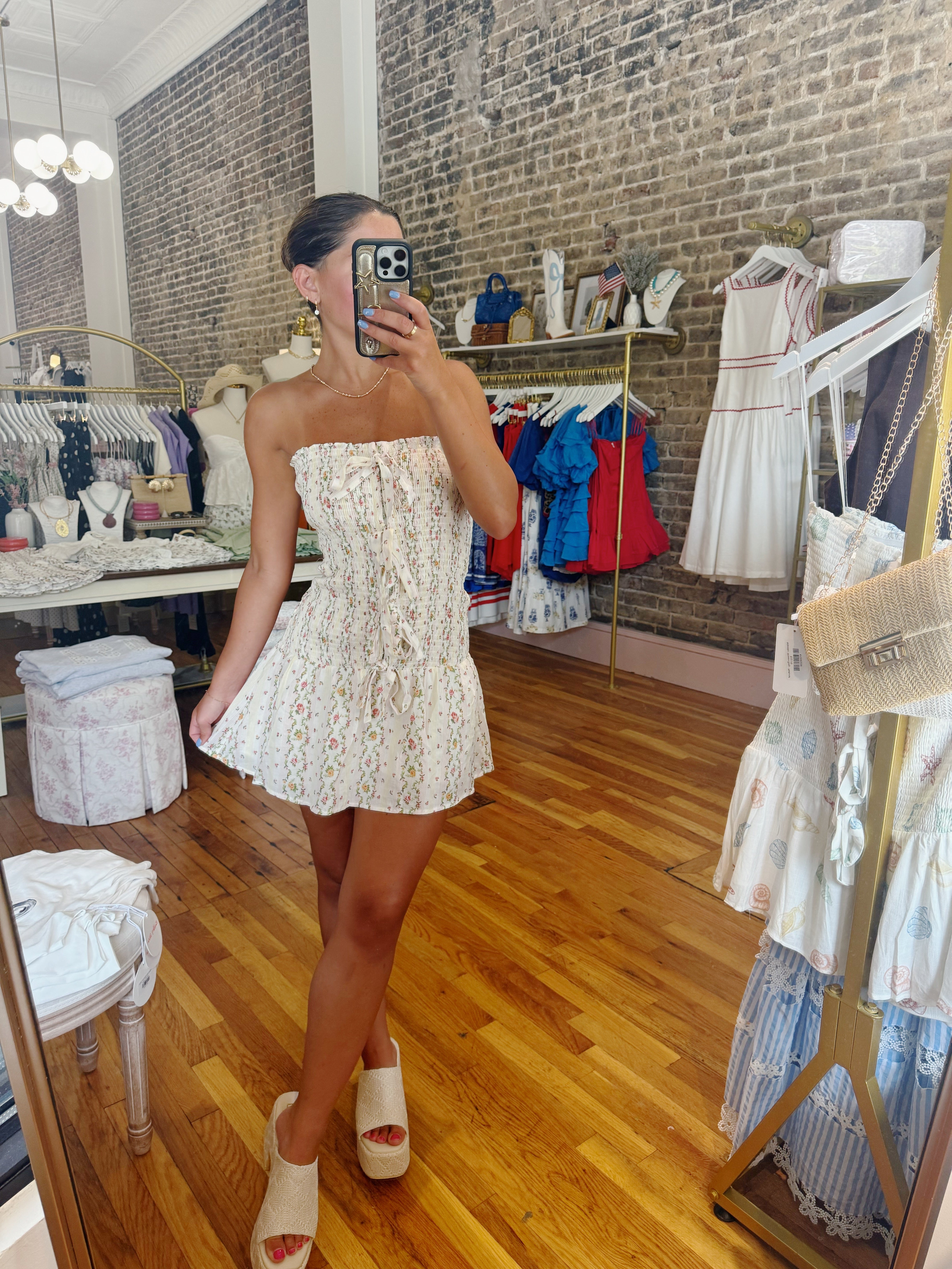 Laya Mini Dress - Pink