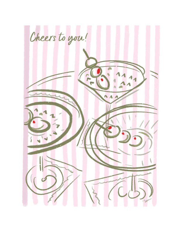 Cheers To You Greeting Card