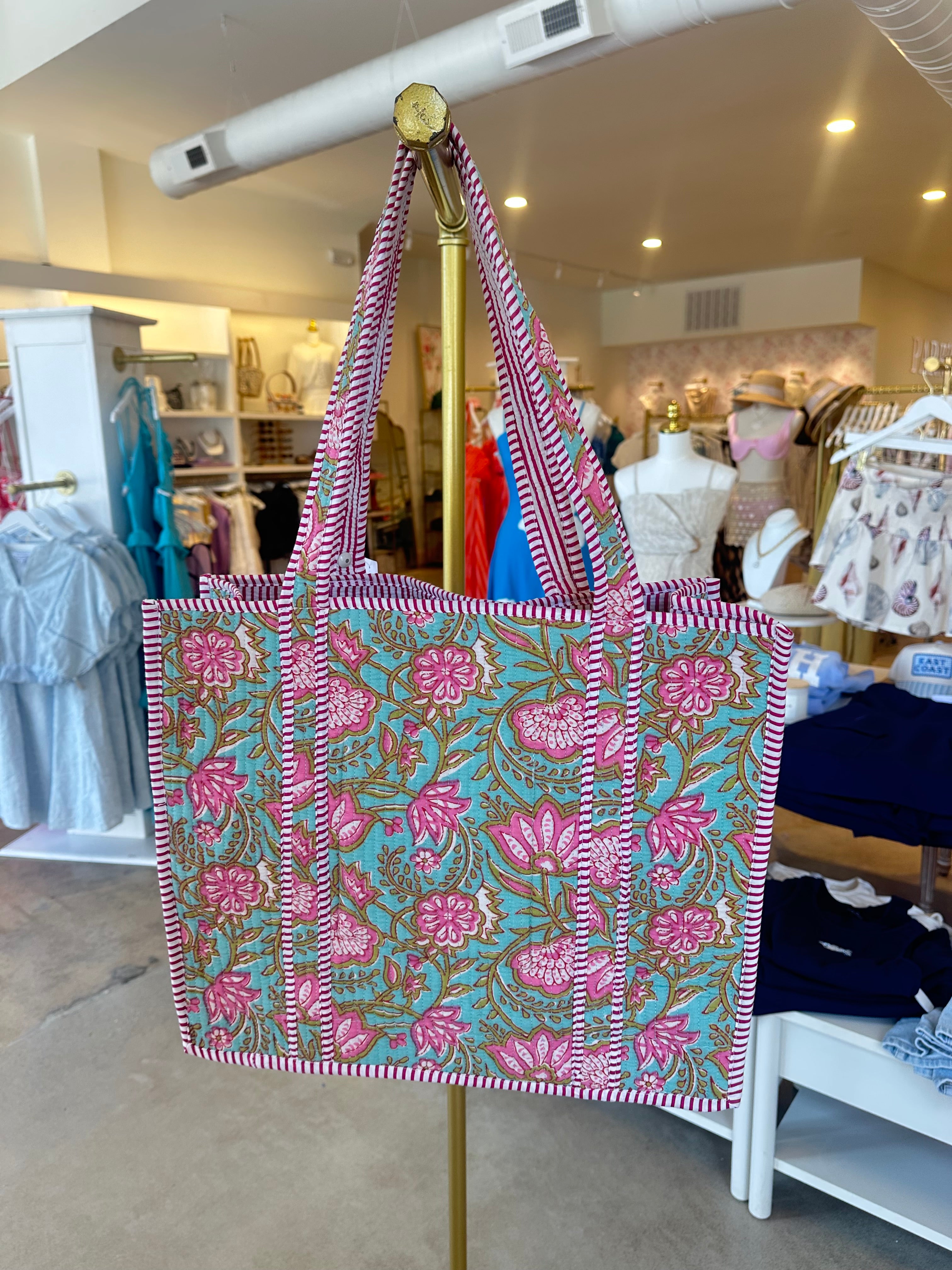 Macy Quilted Tote