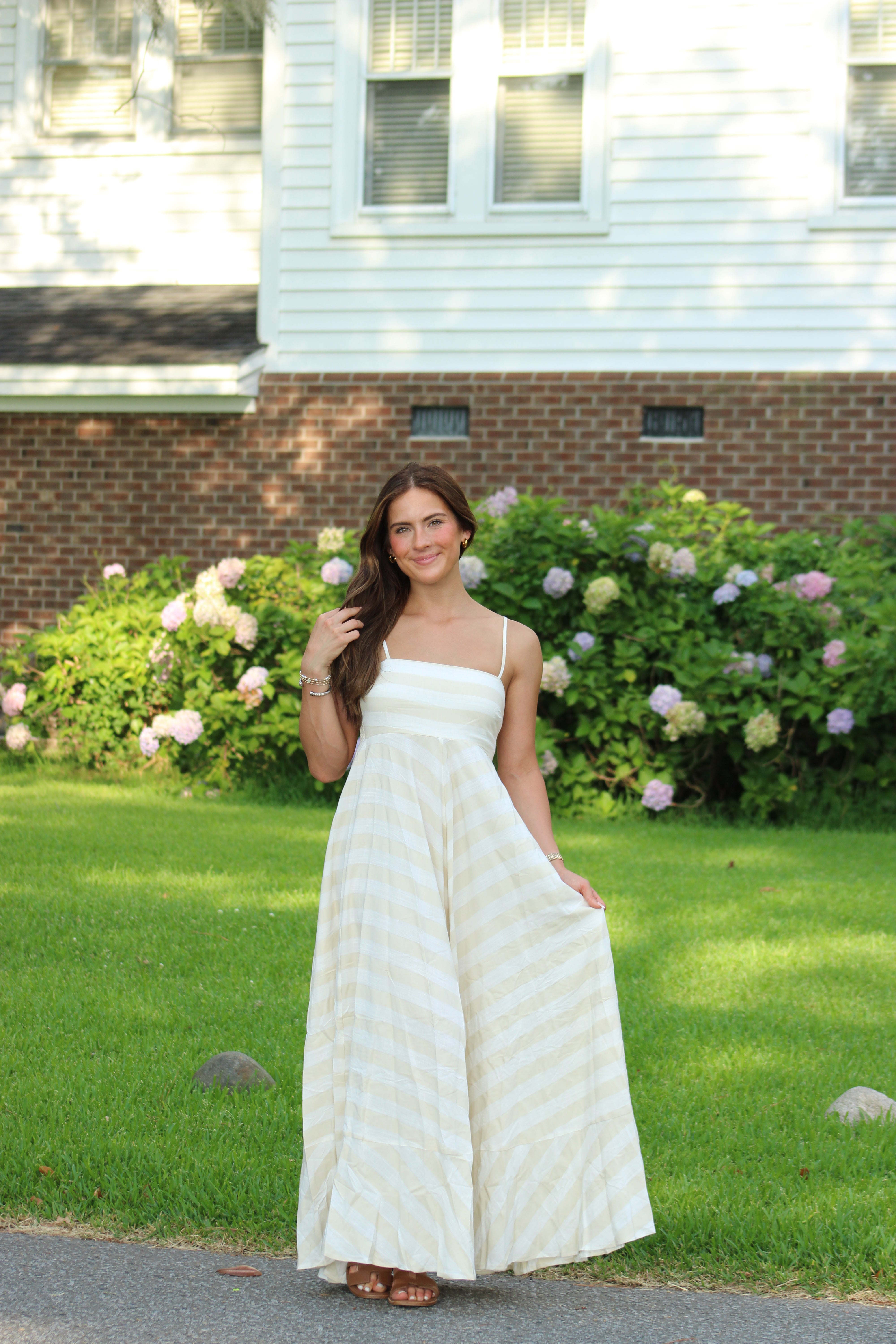 Lana Midi Dress - Cream