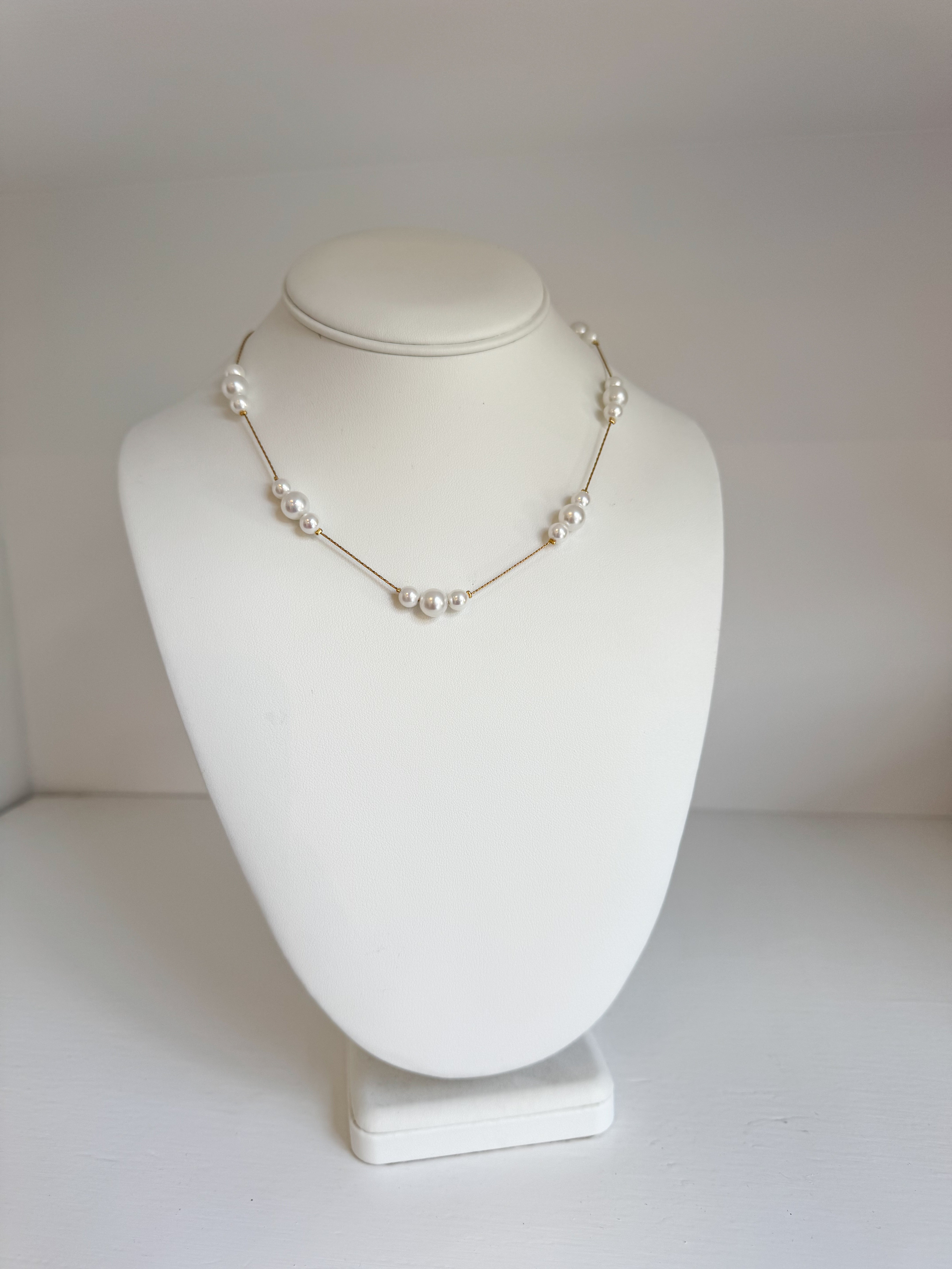 Cate Pearl Necklace - Water Resistant