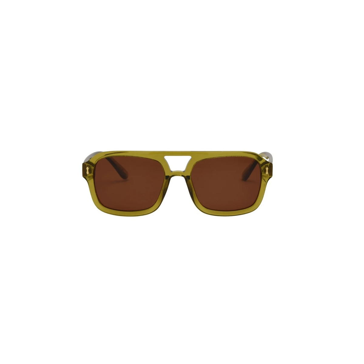Royal Sunglasses - Olive/ Brown Polarized Lens