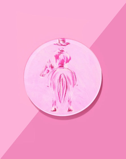 Mustang Sally Coasters - Pink (Set Of 2)