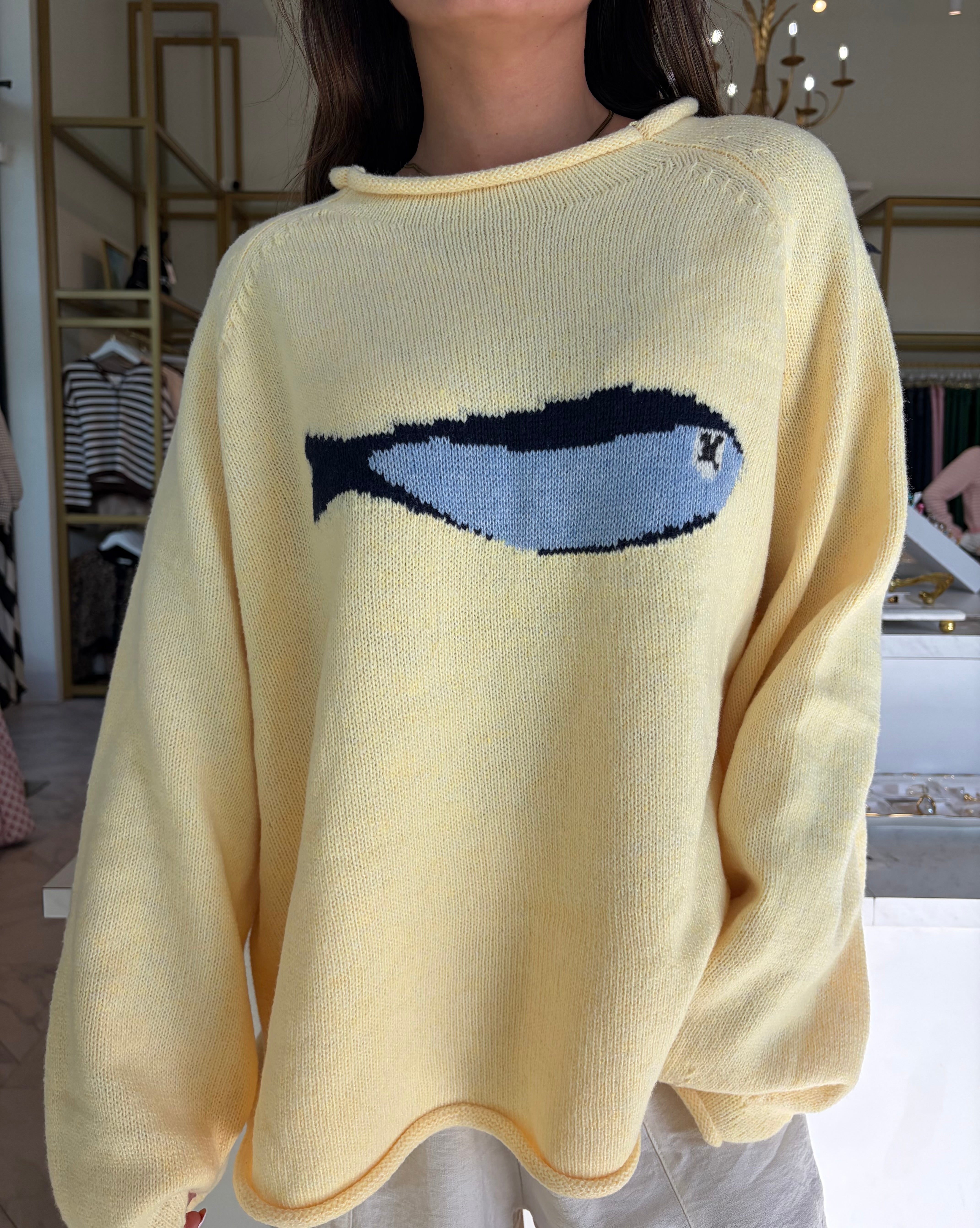 Lake Vacation Sweater - Butter