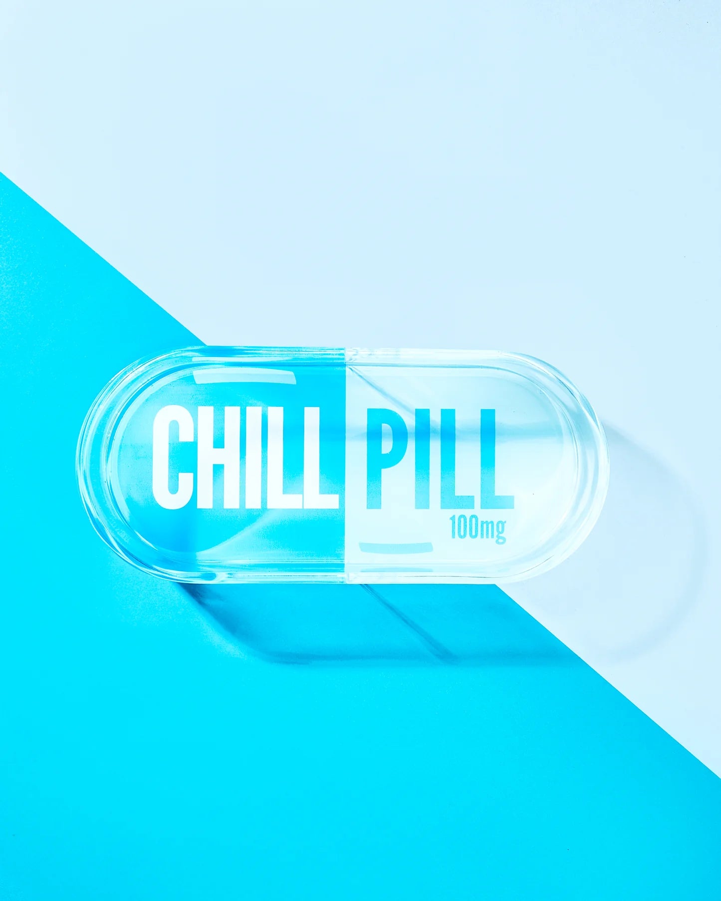 Chill Pill Trinket Tray - Blue