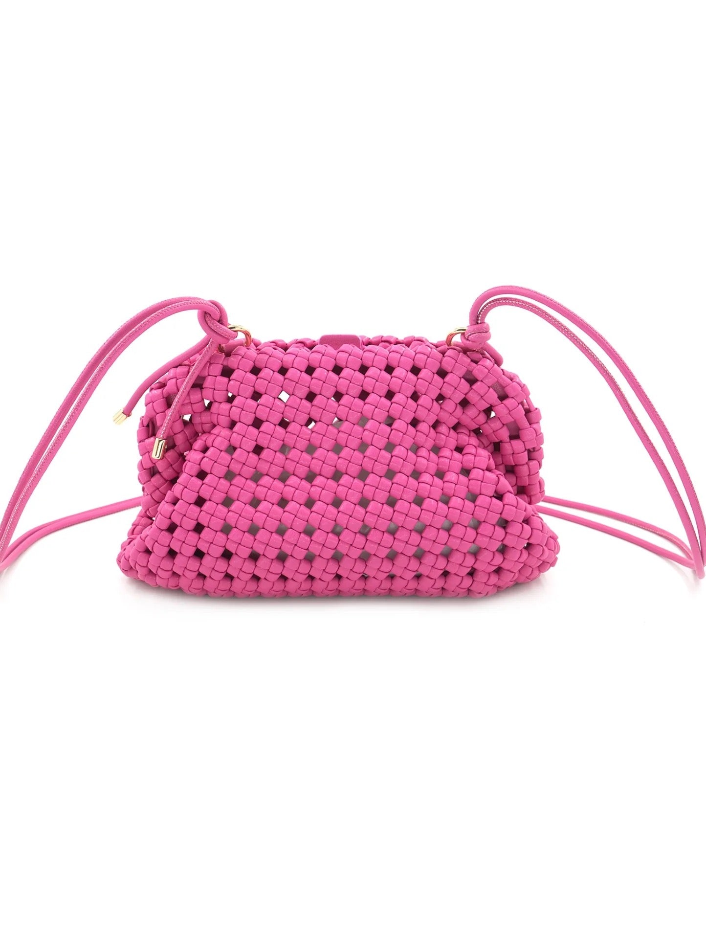 Khloe Mini Clutch - Hot Pink