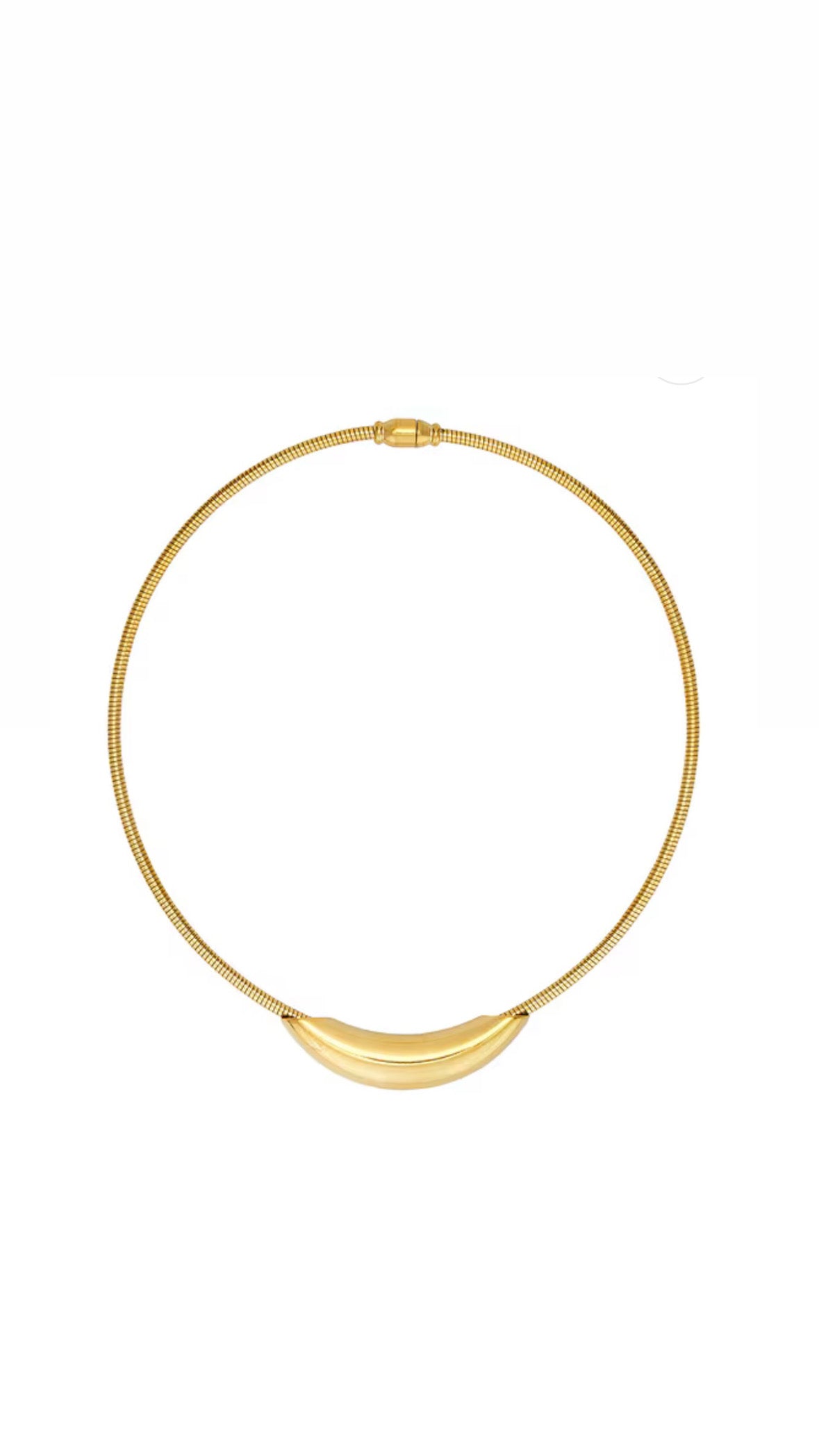 Abby Necklace Gold - Water Resistant