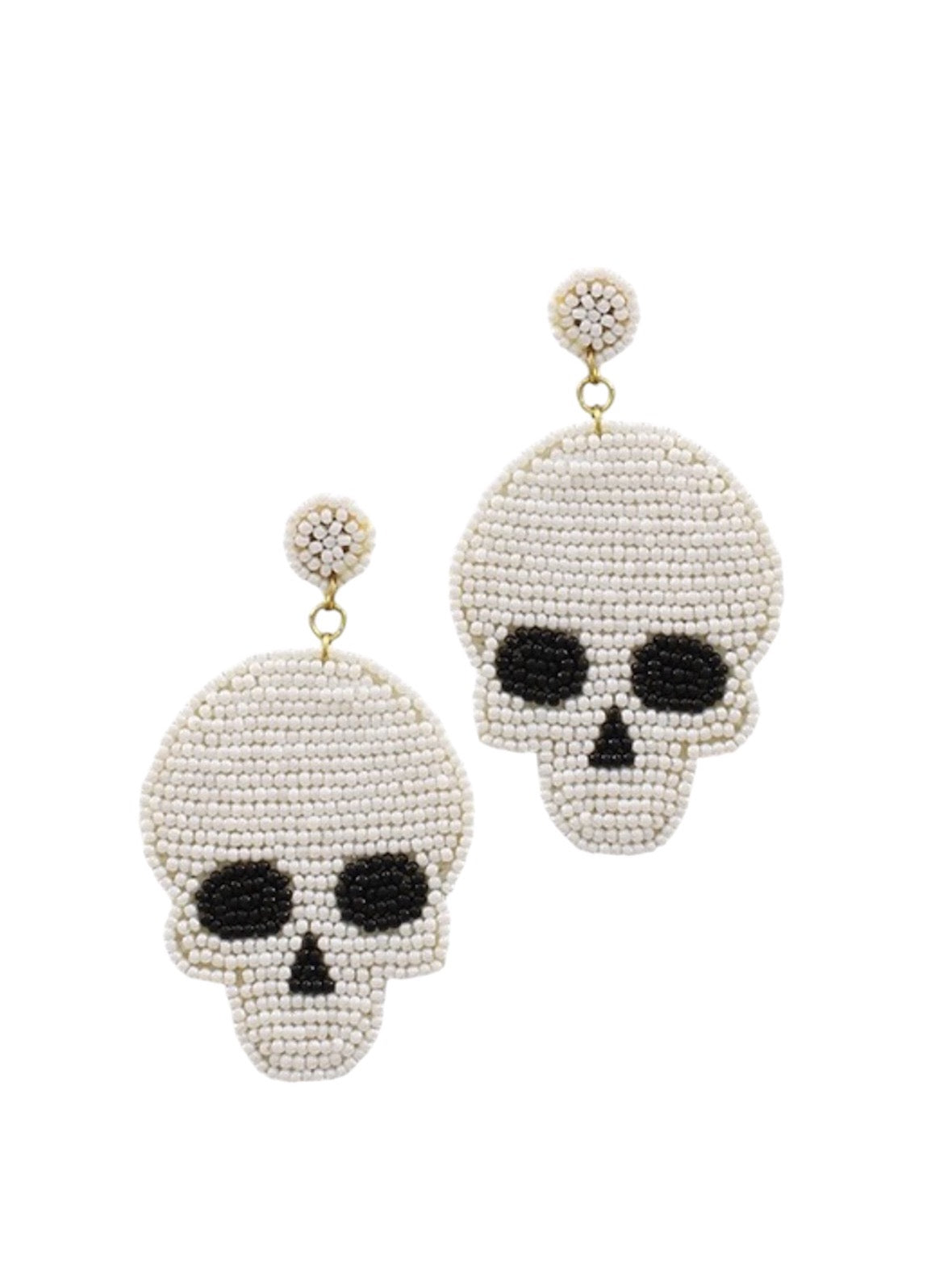 Skull Beaded Earrings