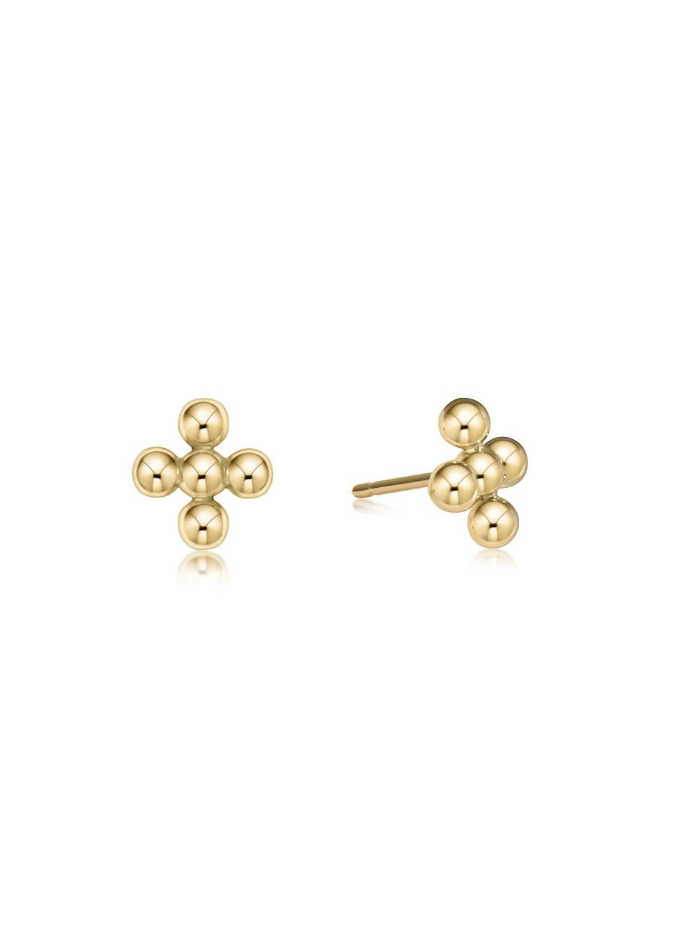 Singleton Studs - Gold - Water Resistant