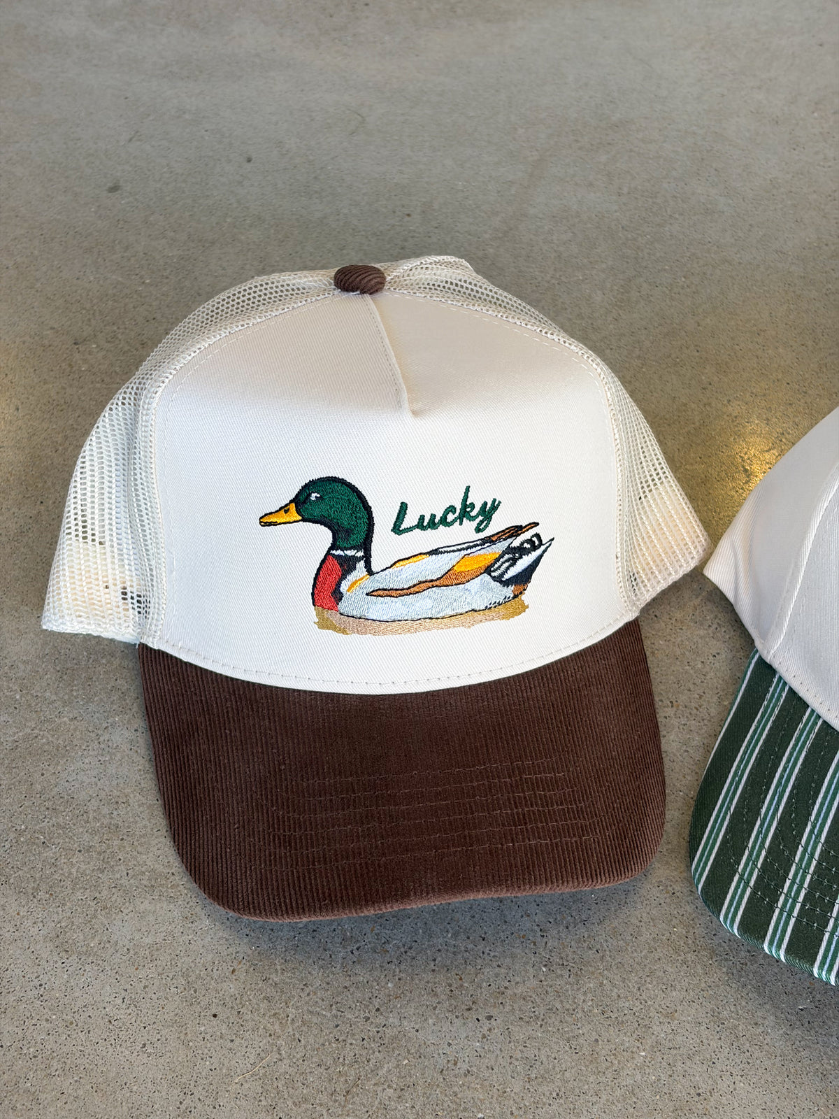 Lucky Duck Trucker Hat