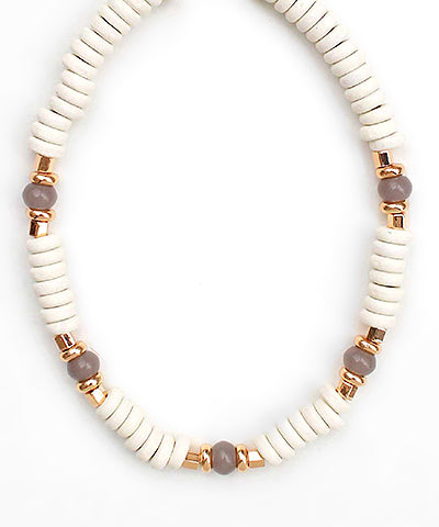 Endless Summer Necklace - White