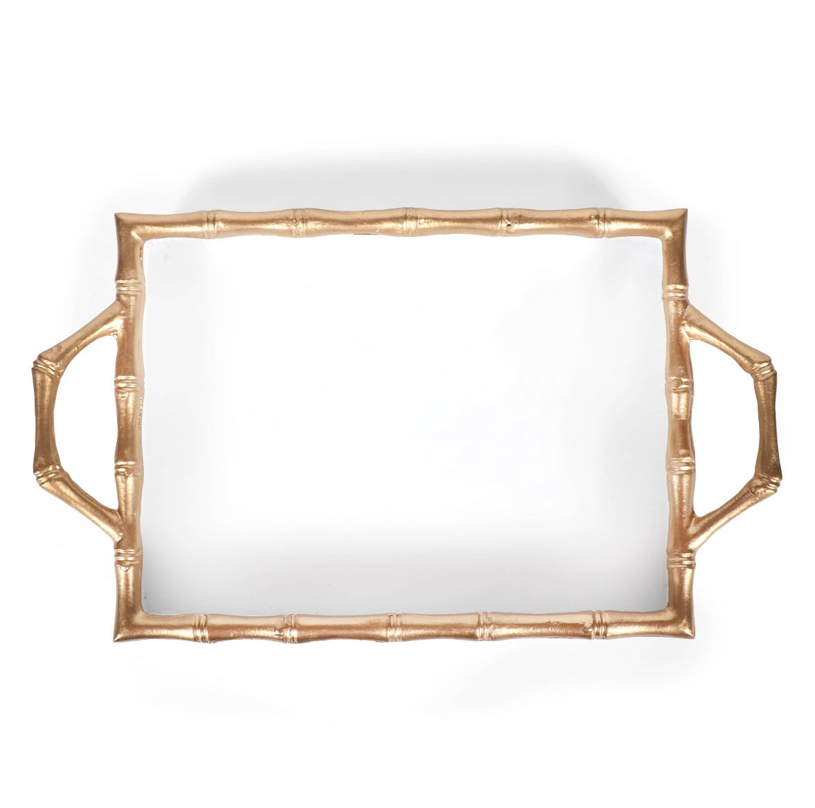 Color Block Chang Mai Tray 10x14 - White