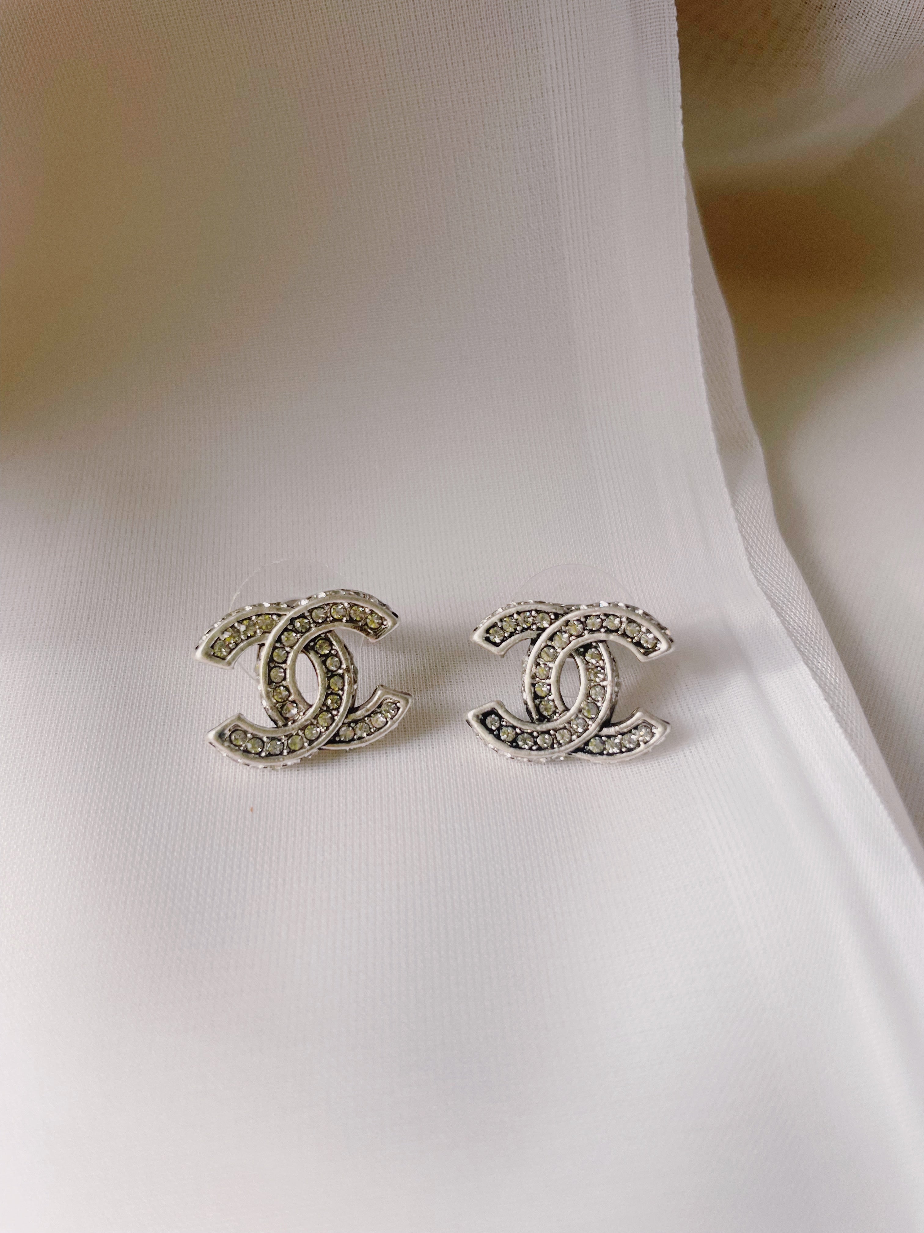 CHANEL CC Crystal Earrings - More Than You Can Imagine